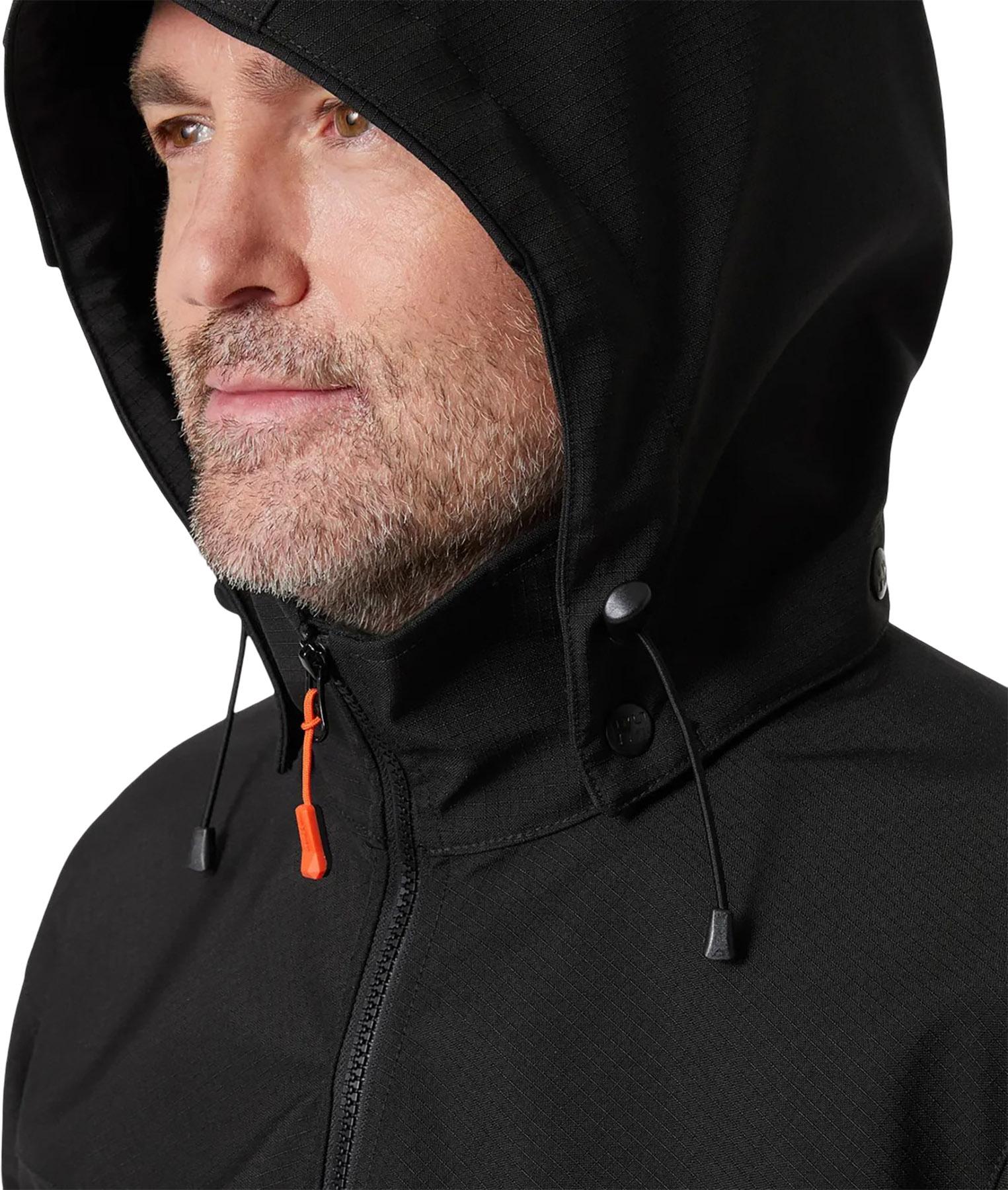Product gallery image number 8 for product Oxford Hooded Softshell Jacket - Men's