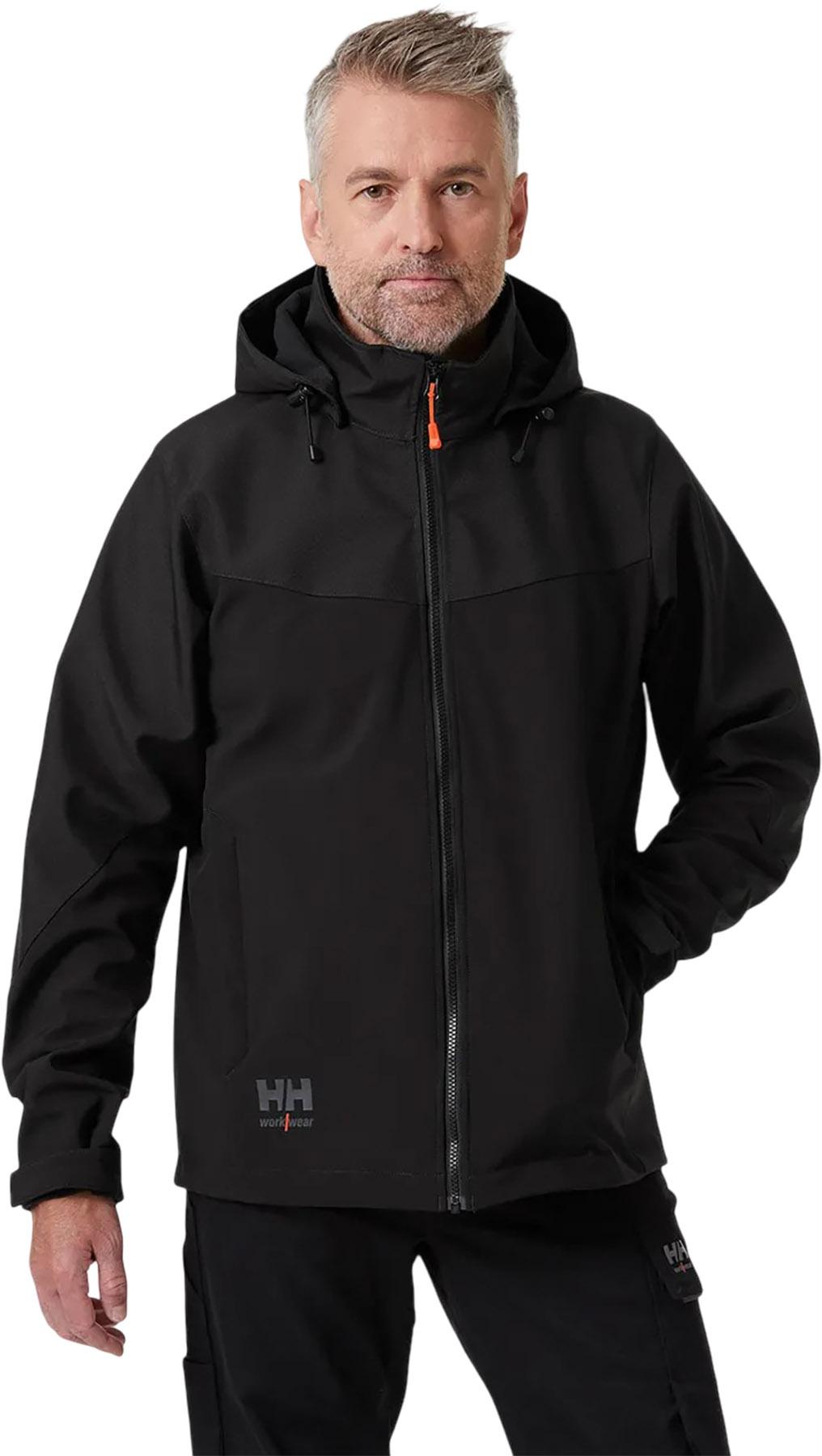 Product gallery image number 11 for product Oxford Hooded Softshell Jacket - Men's