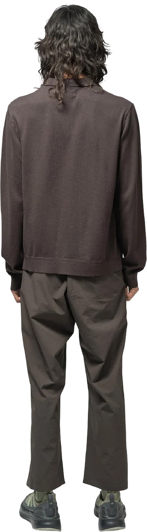 Product gallery image number 2 for product Long Sleeve Knitted Polo - Men's