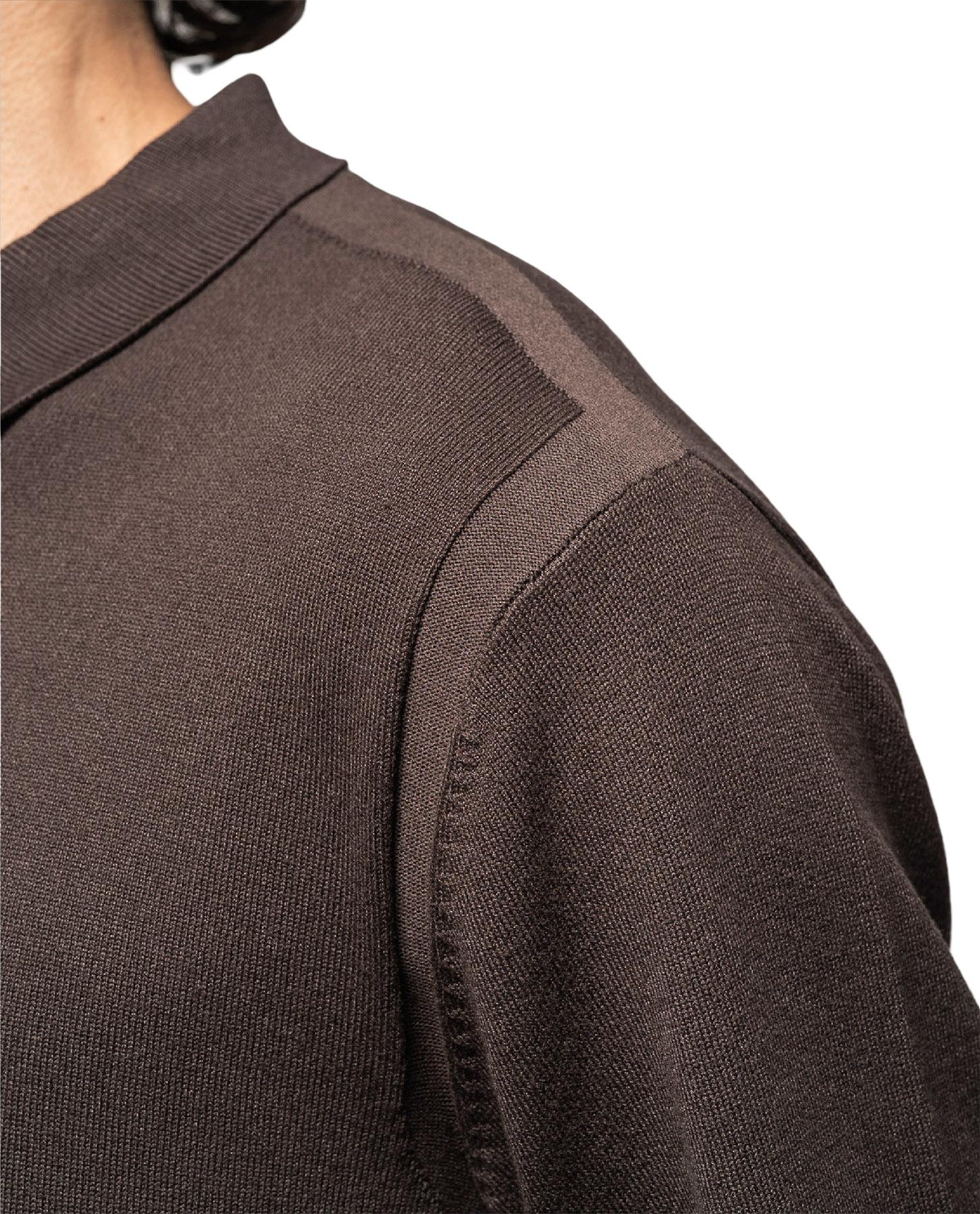 Product gallery image number 5 for product Long Sleeve Knitted Polo - Men's