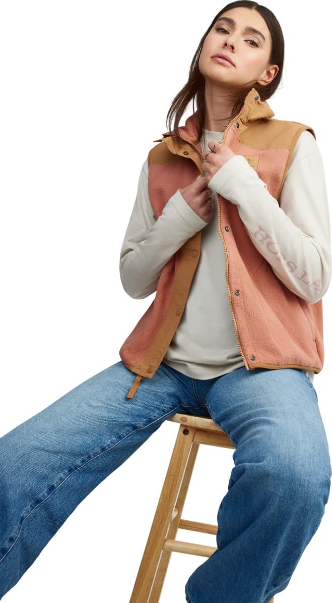 Product gallery image number 4 for product The Original Sleeveless fleece Vest - Women's