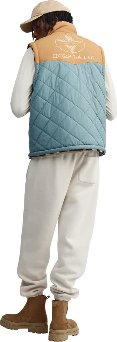 Product gallery image number 2 for product The Reversible Quilted Vest - Men's