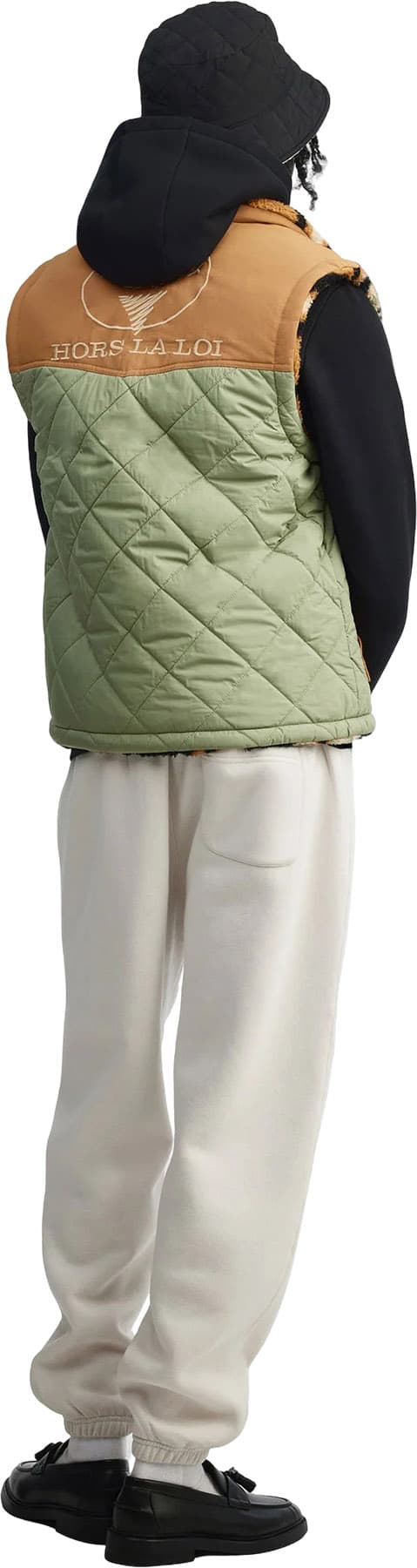 Product gallery image number 4 for product The Reversible Quilted Vest - Men's