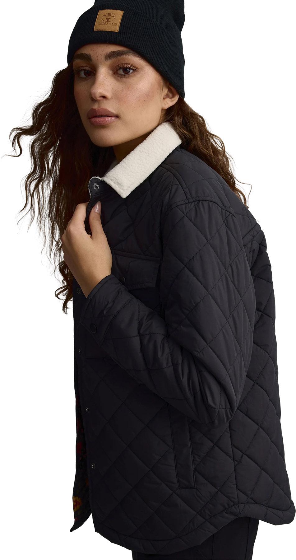 Product gallery image number 3 for product The Favourite Sherpa Collar Shacket - Women's
