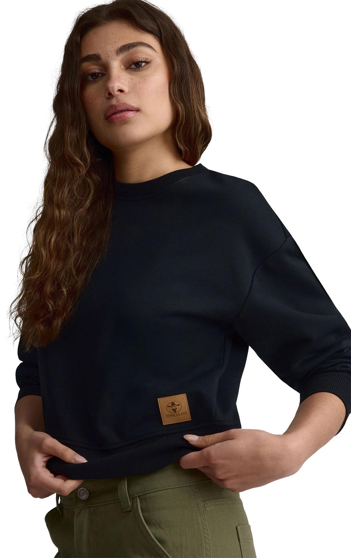 Product gallery image number 4 for product The Modern Crewneck Fleece Sweatshirt - Women's