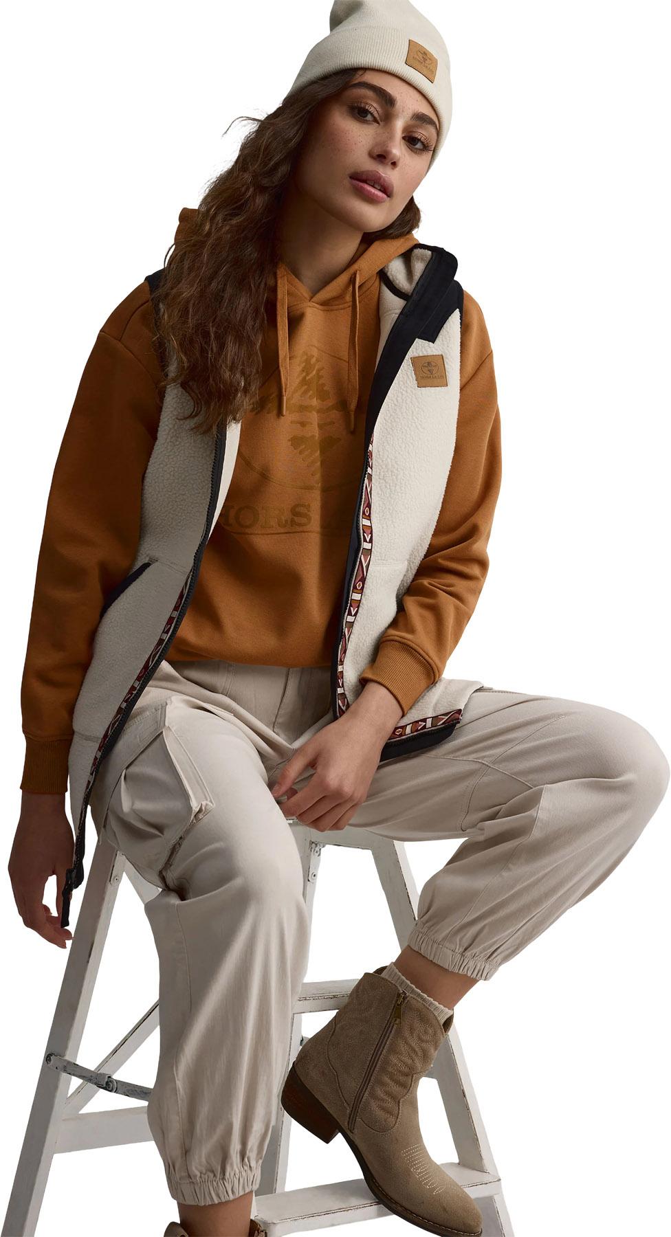 Product gallery image number 2 for product Long Sherpa Vest - Women's
