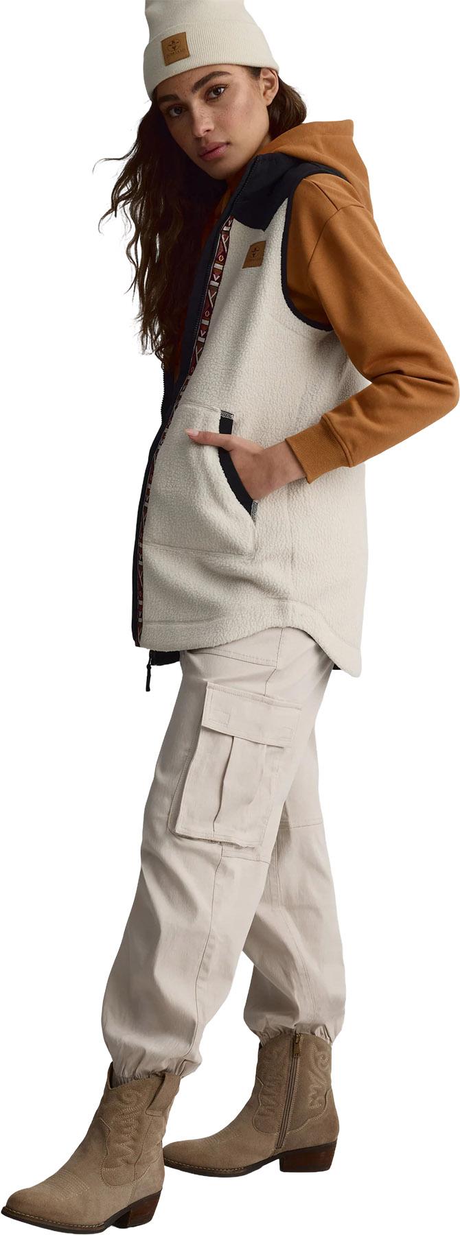 Product gallery image number 3 for product Long Sherpa Vest - Women's