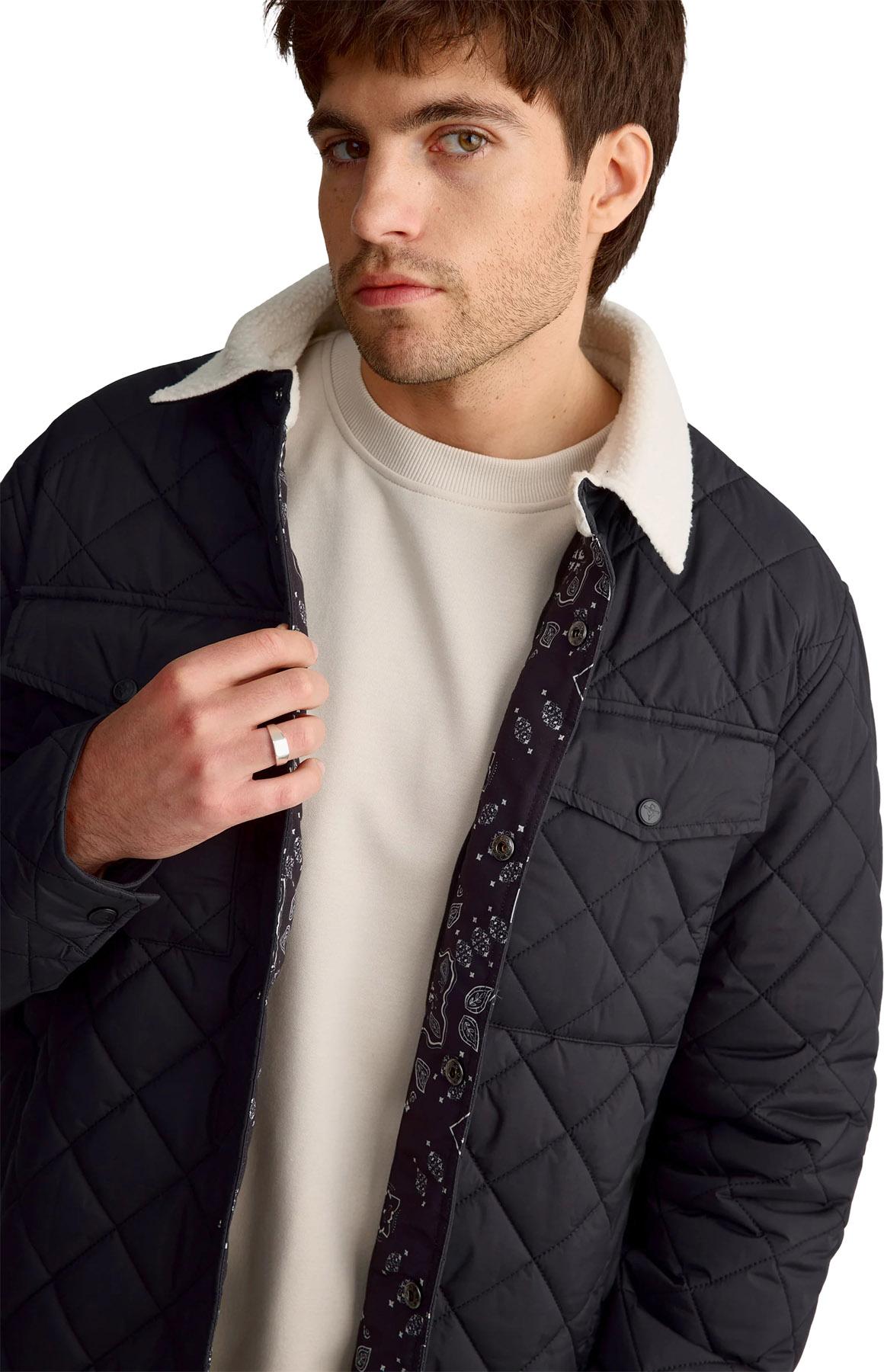 Product gallery image number 4 for product The Favourite Sherpa Collar Shacket - Men's