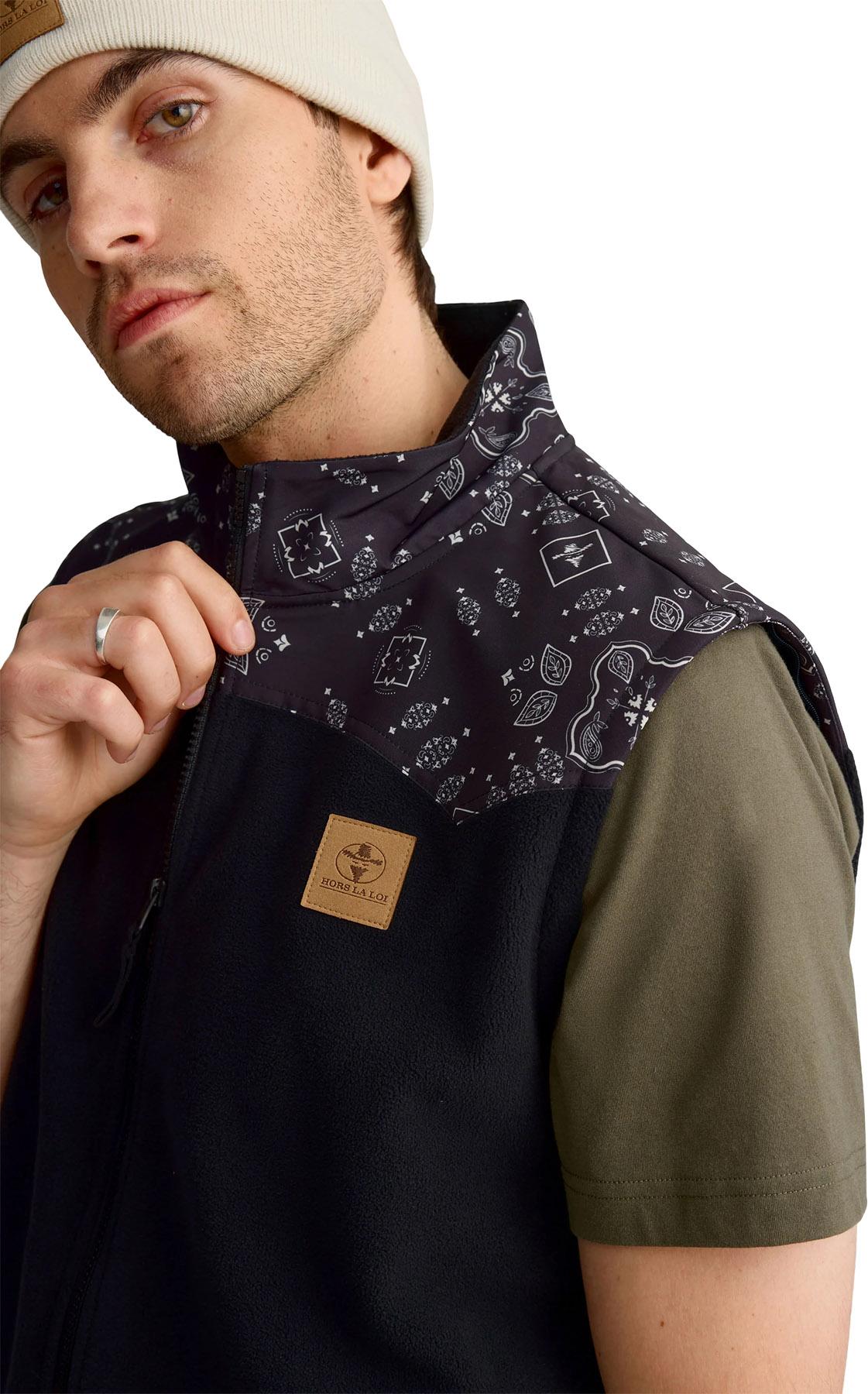 Product gallery image number 3 for product The Icon Convertible Fleece Jacket with Removable Sleeves - Men's