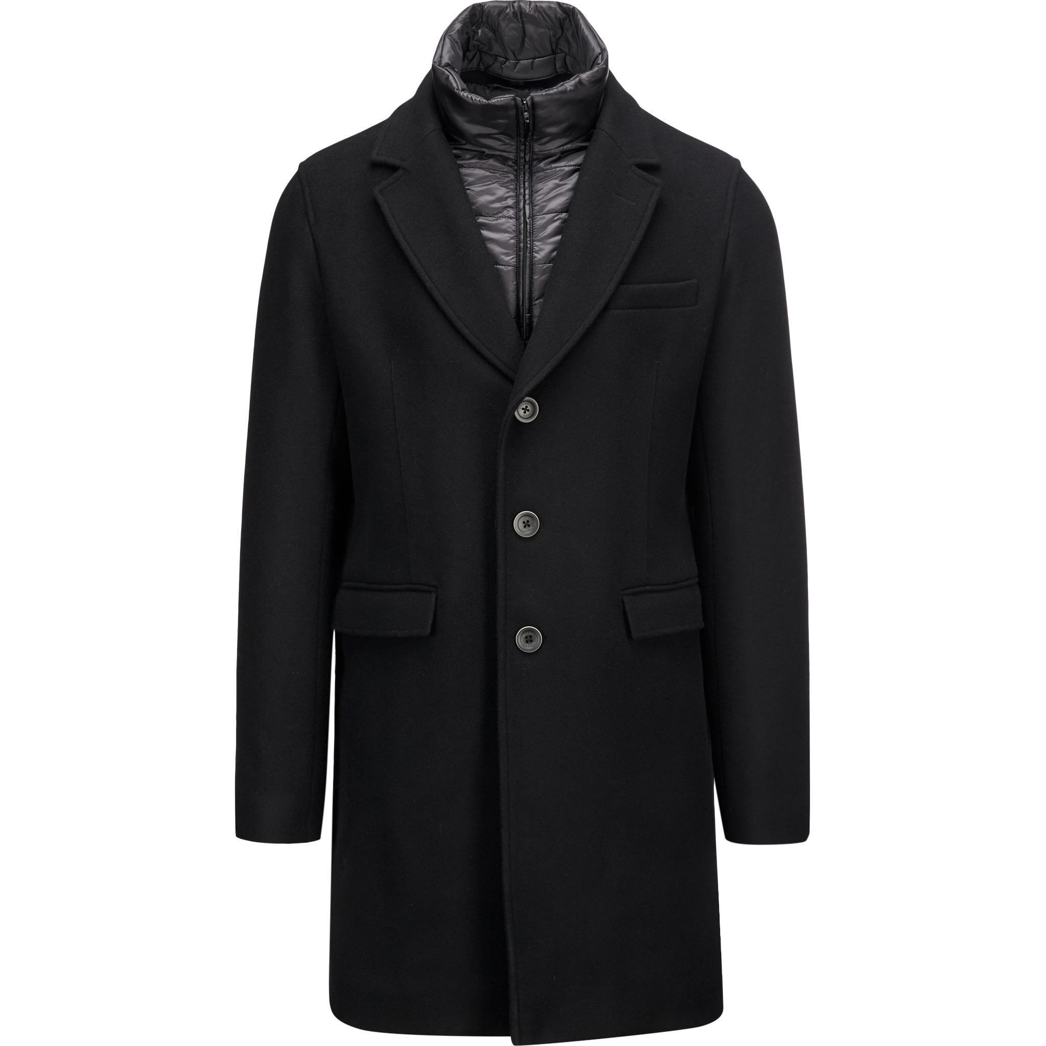 Product gallery image number 1 for product Diagonal Wool Coat - Men's