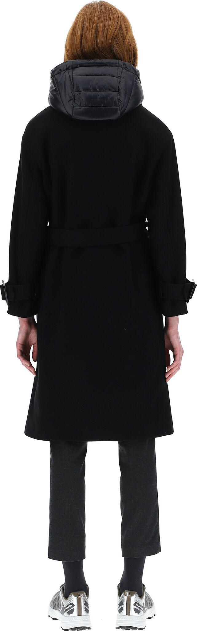 Product gallery image number 6 for product Coat Wool Twill and Nylon Ultralight - Women's