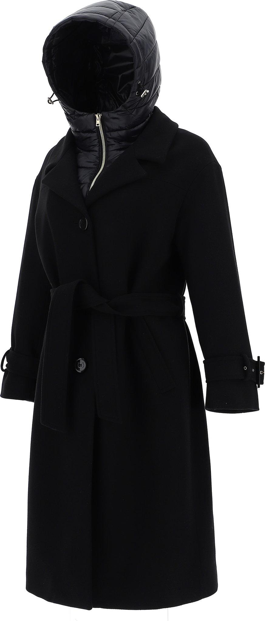 Product gallery image number 3 for product Coat Wool Twill and Nylon Ultralight - Women's