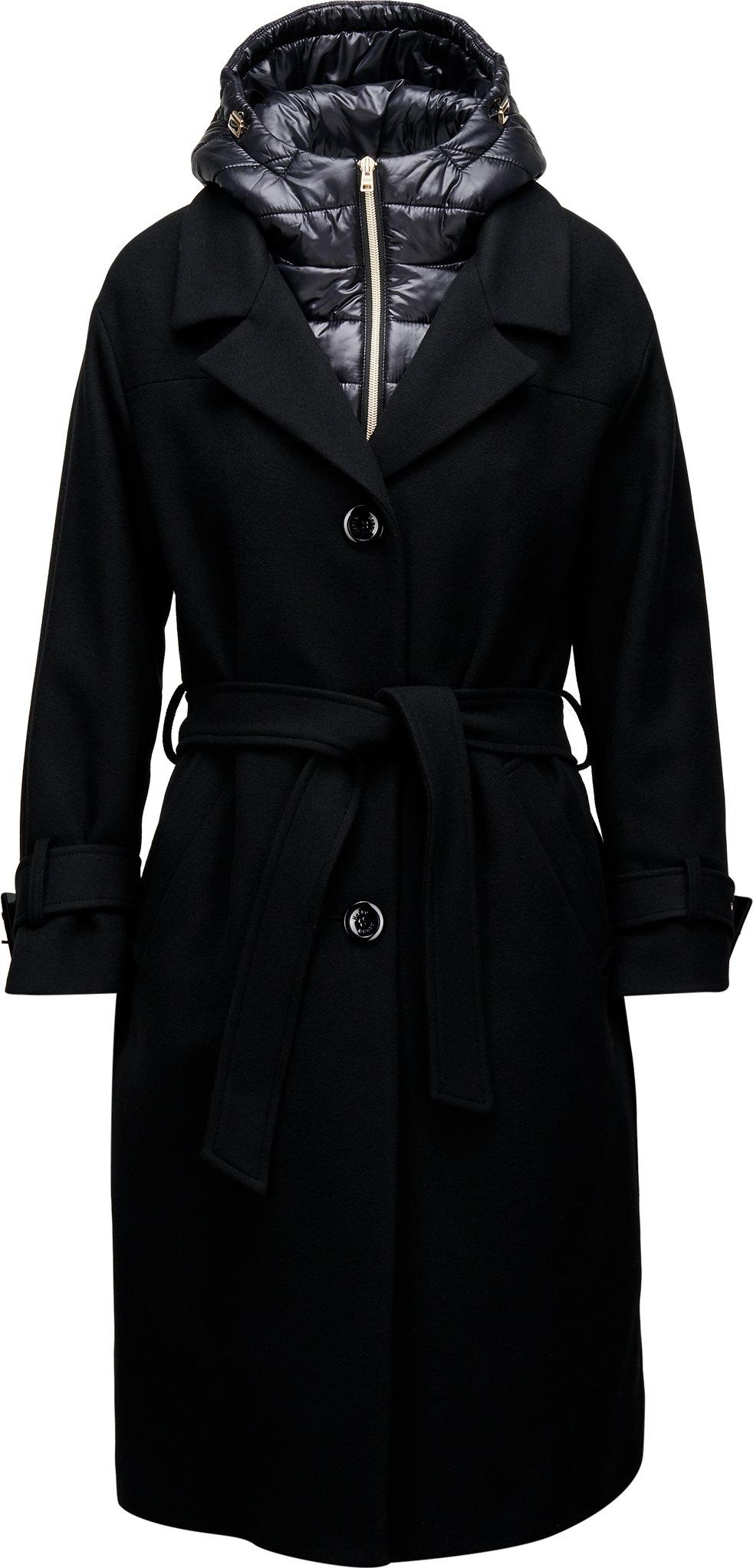 Product gallery image number 1 for product Coat Wool Twill and Nylon Ultralight - Women's