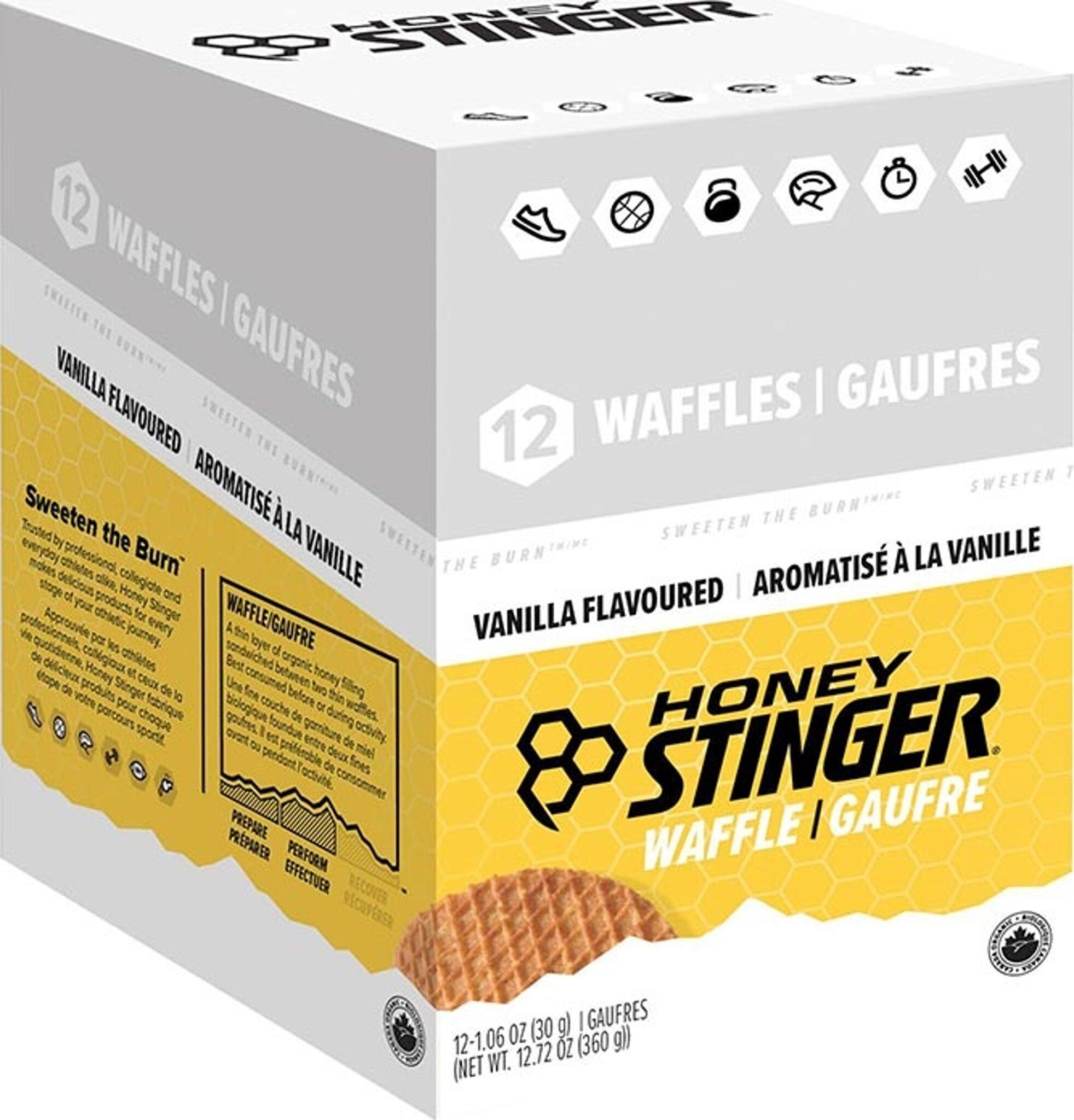 Product gallery image number 2 for product Barres gaufrées énergétiques biologiques 12 x 30g - Vanille
