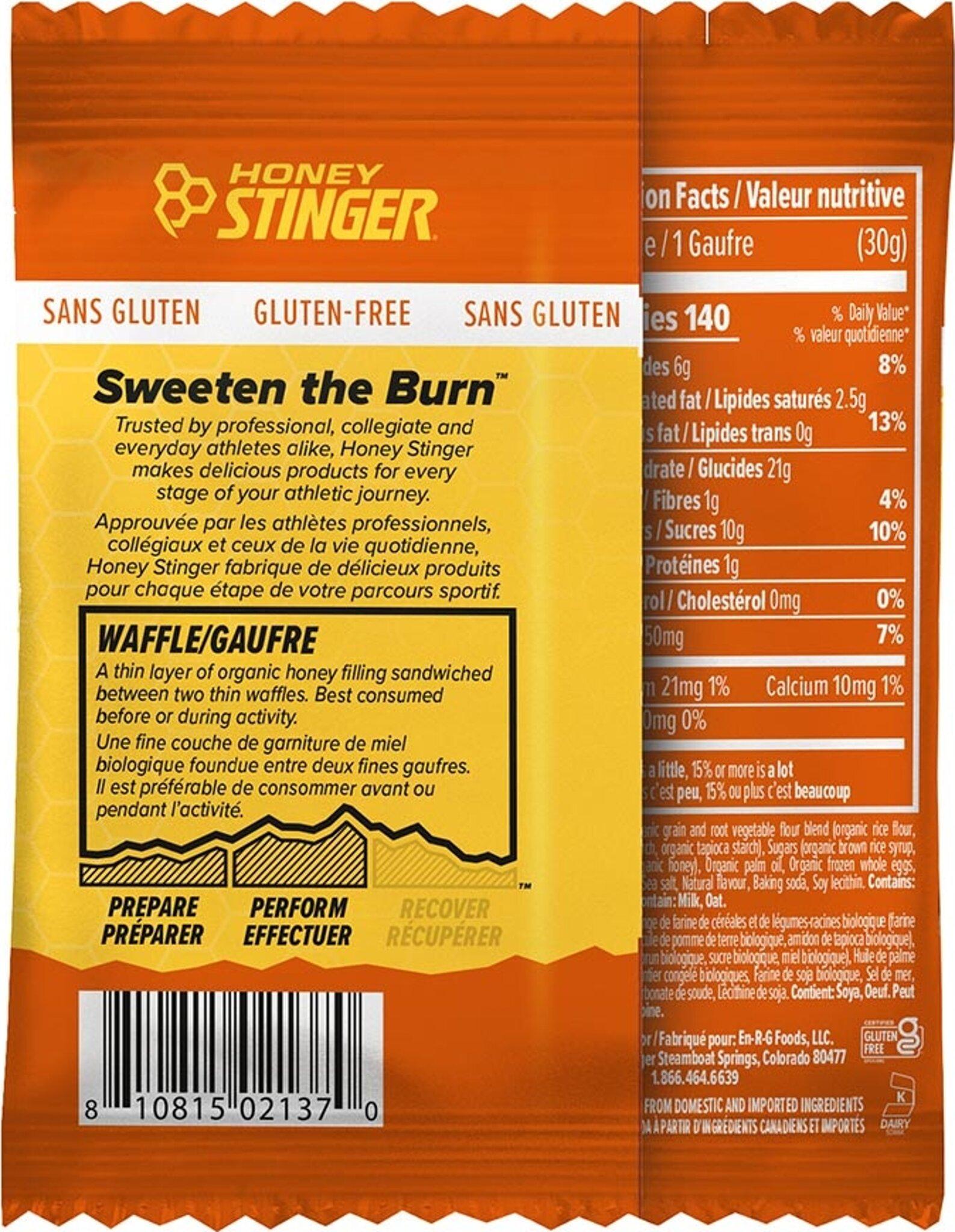 Product gallery image number 4 for product Barres gaufrées biologiques sans gluten 12 x 30g - Caramel salé