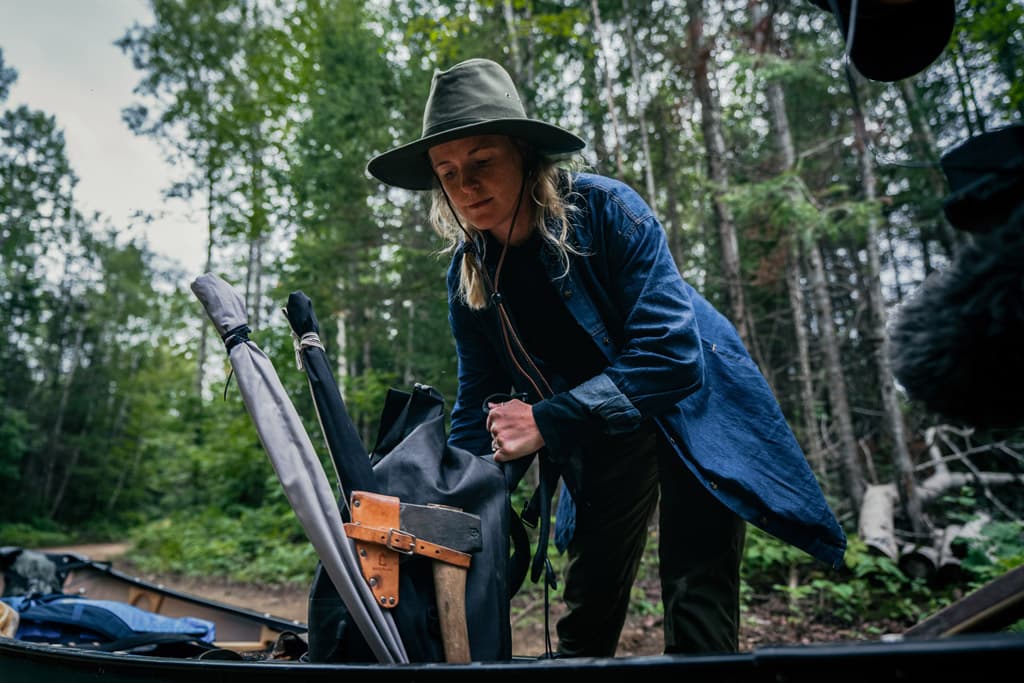 Product gallery image number 4 for product Oversized Denim Shirt - Women's