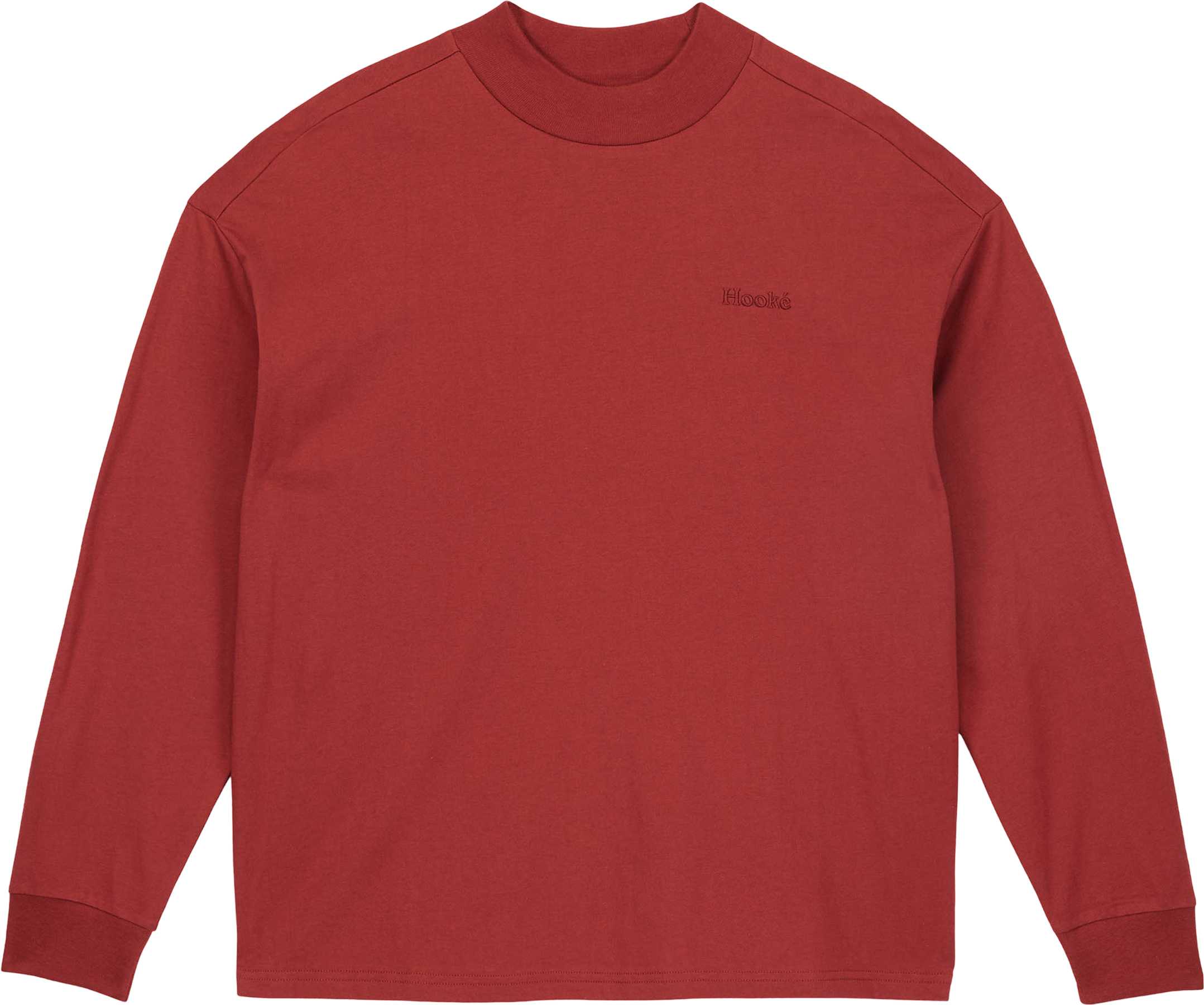 Product image for Mock Neck Oversized Long Sleeve T-Shirt - Women's