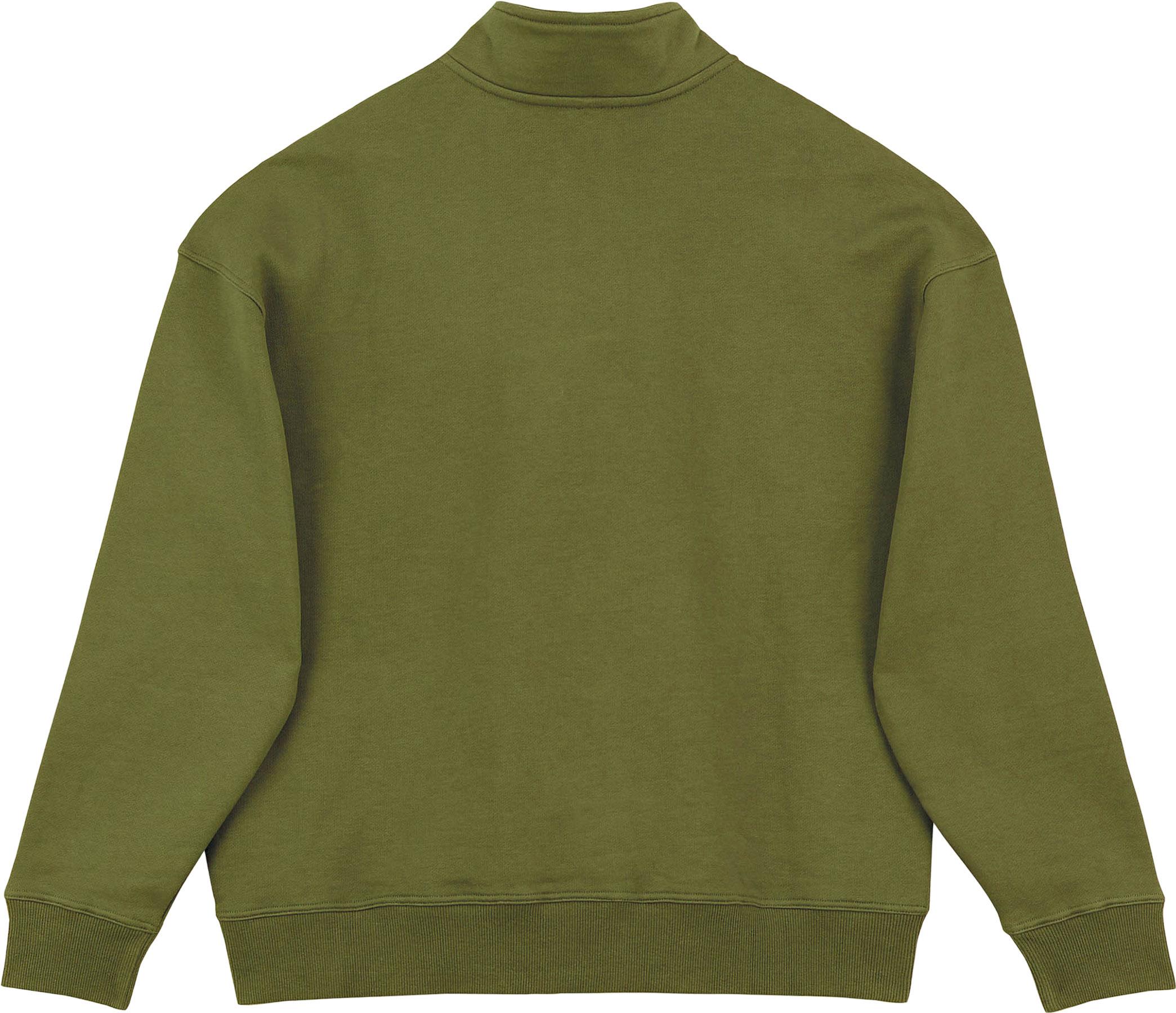 Numéro de l'image de la galerie de produits 2 pour le produit Chandail en molleton surdimensionné à demi-patte de boutonnage - Femme