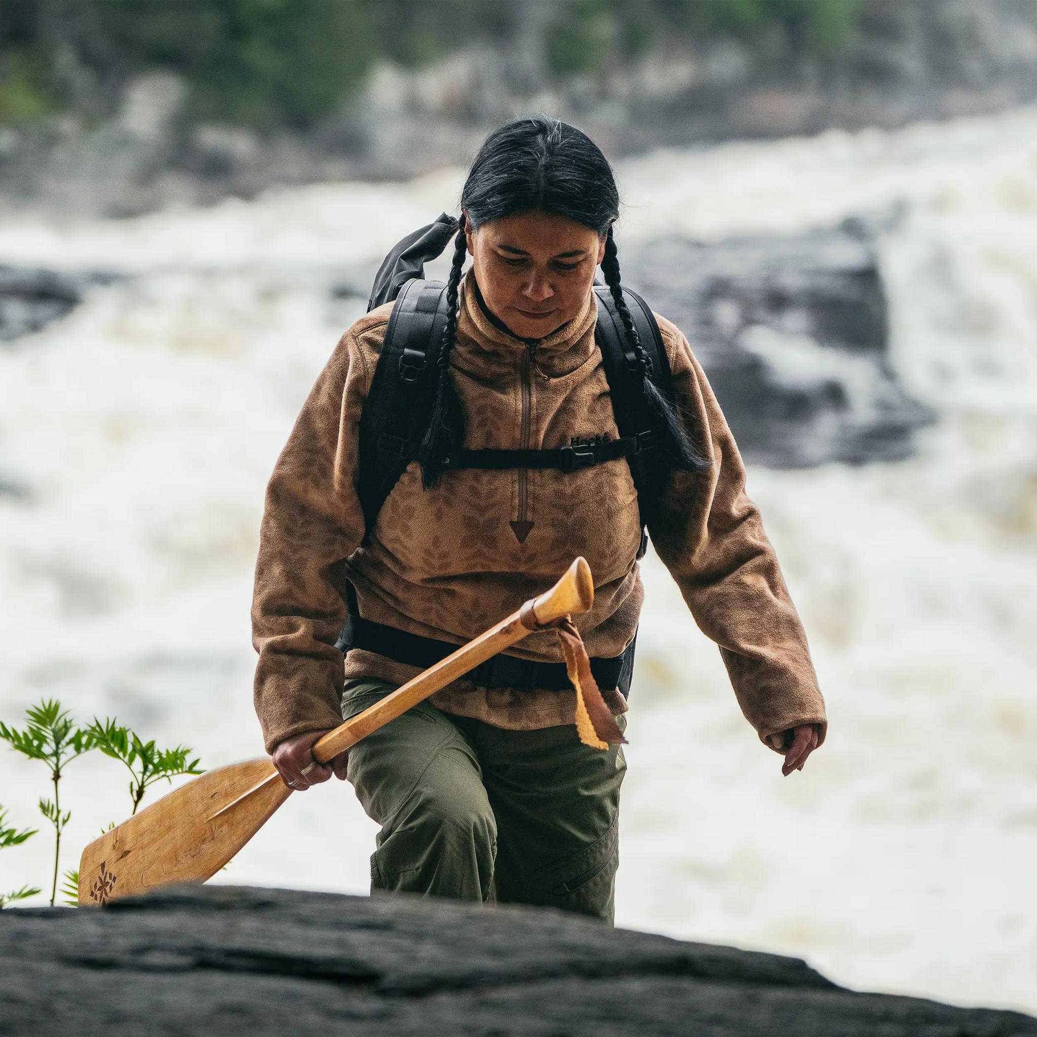 Product gallery image number 4 for product Tapiskwan Polar Fleece Pullover - Women's