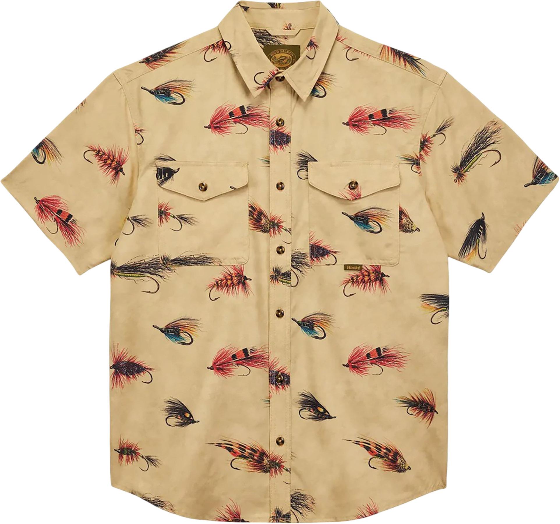 Product image for Atlantic Salmon Flies Short Sleeve Shirt - Men's