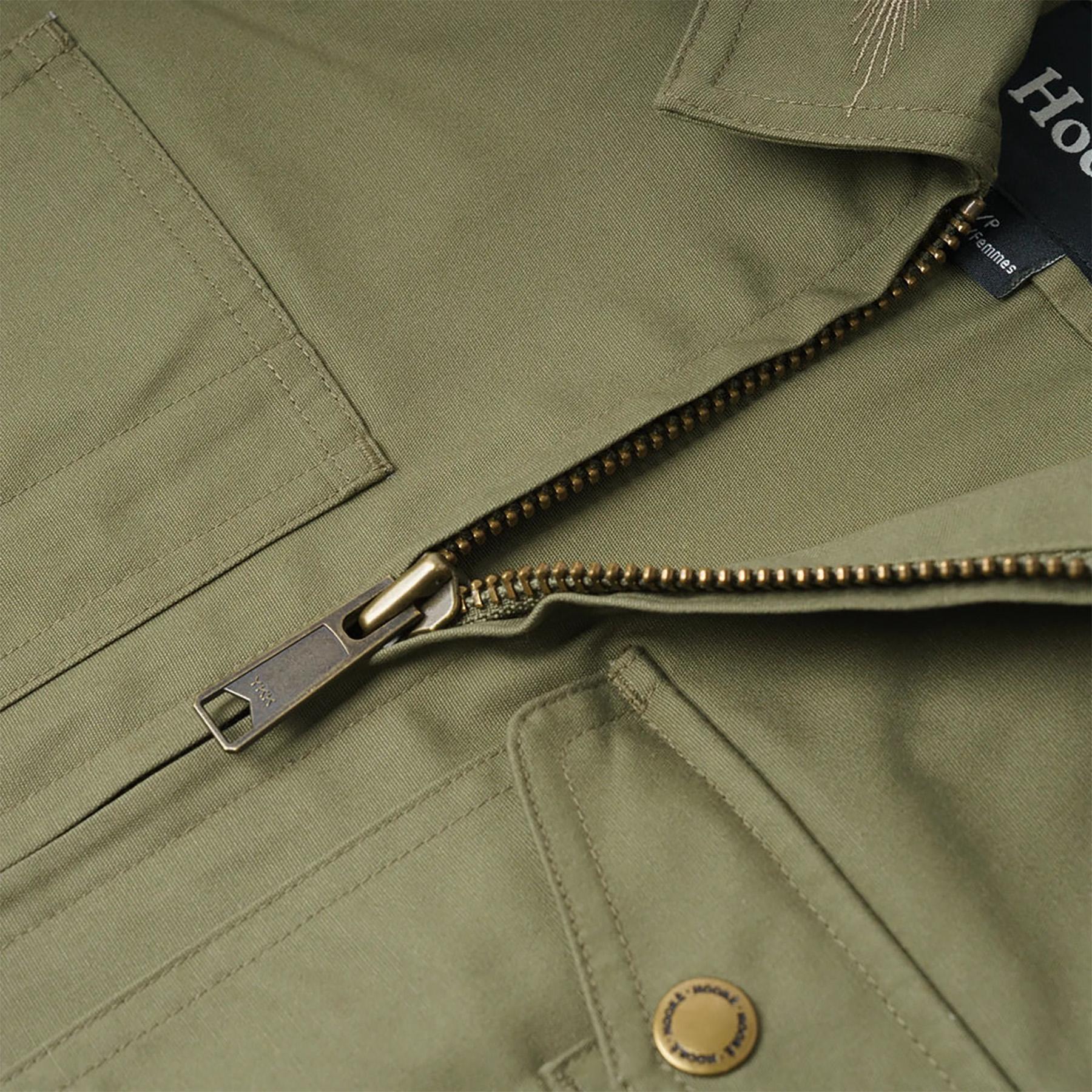 Numéro de l'image de la galerie de produits 4 pour le produit Manteau de travail légère brodée - Femme