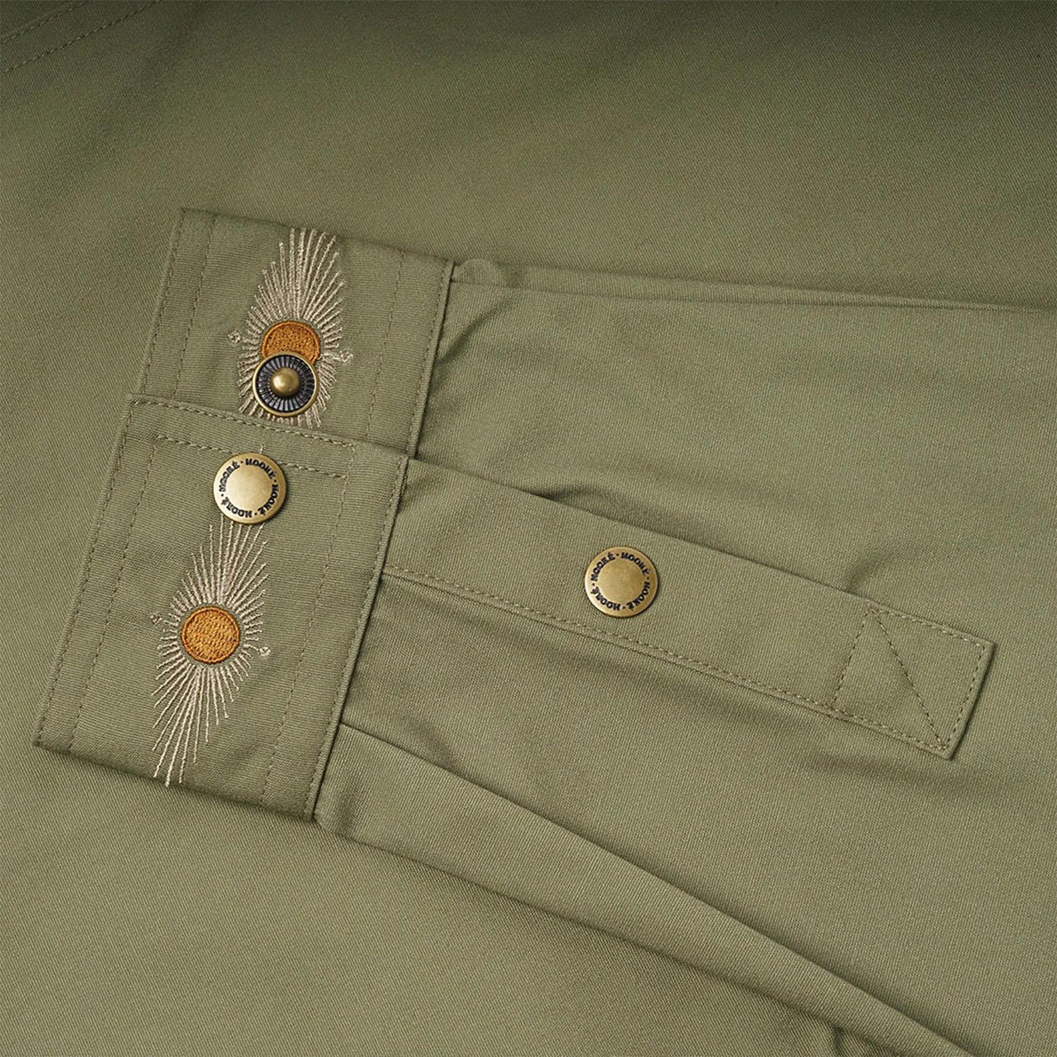 Numéro de l'image de la galerie de produits 5 pour le produit Manteau de travail légère brodée - Femme