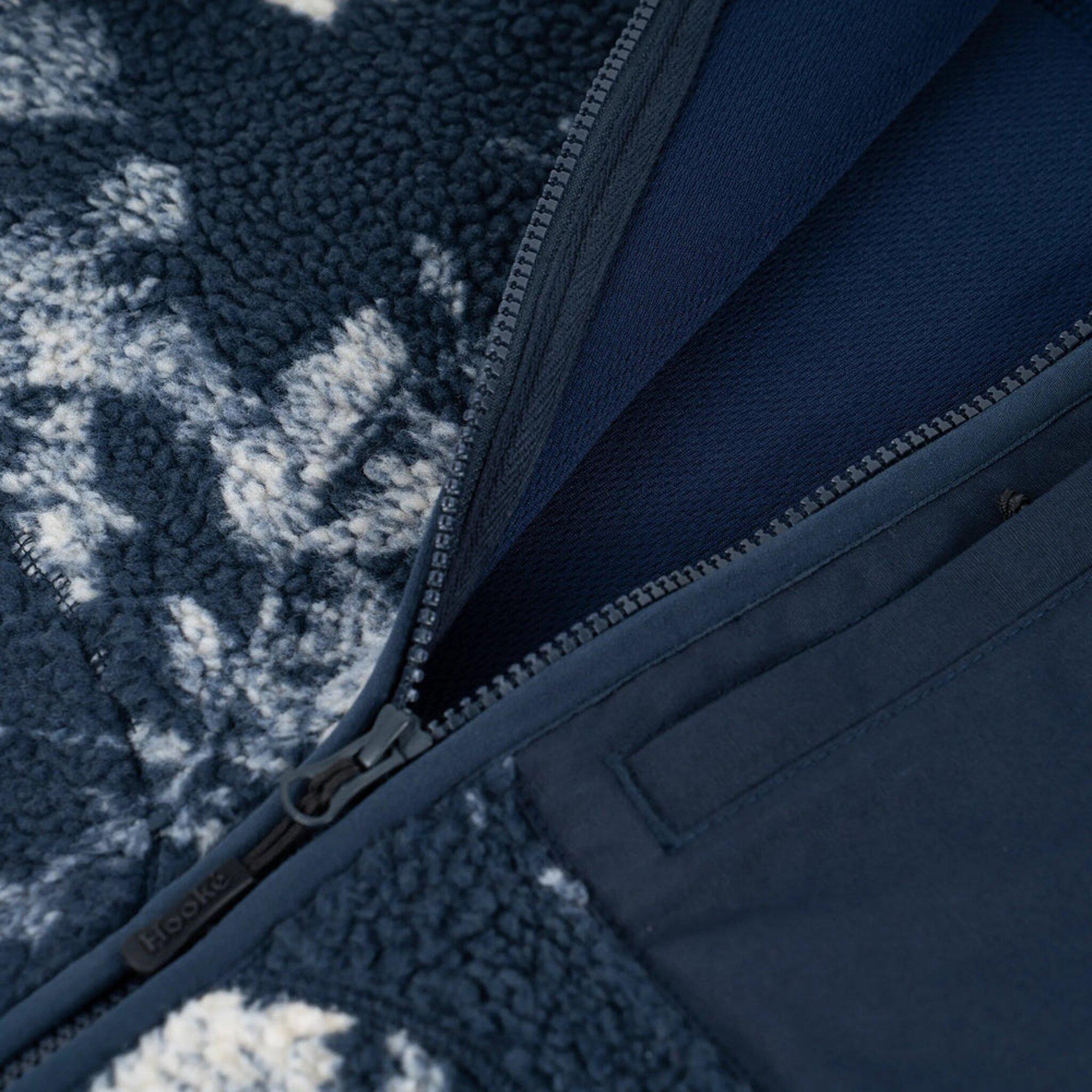 Product gallery image number 4 for product Manteau en polaire à poil Rabaska - Femme