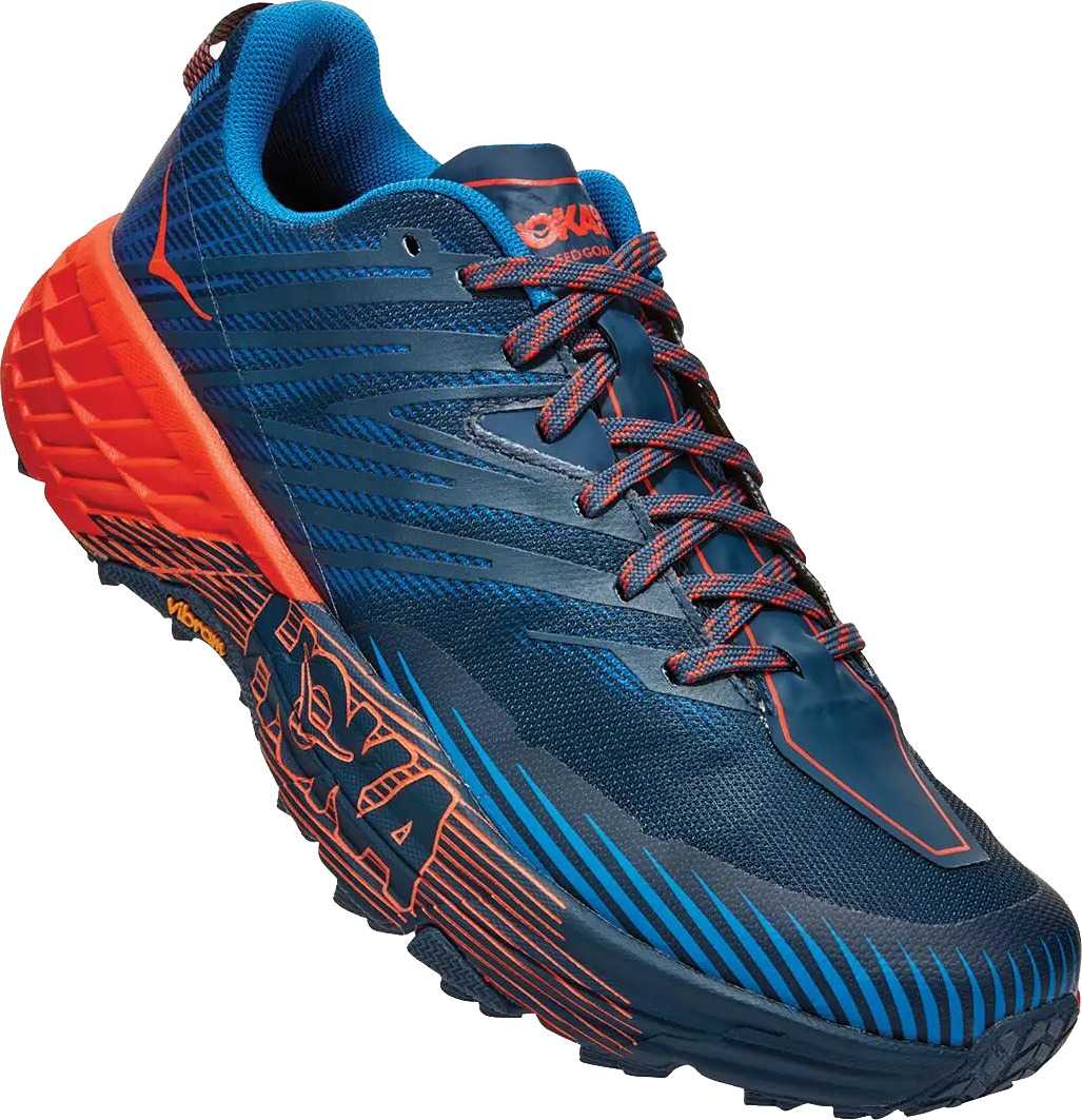 Majolica Blue - Mandarin Red