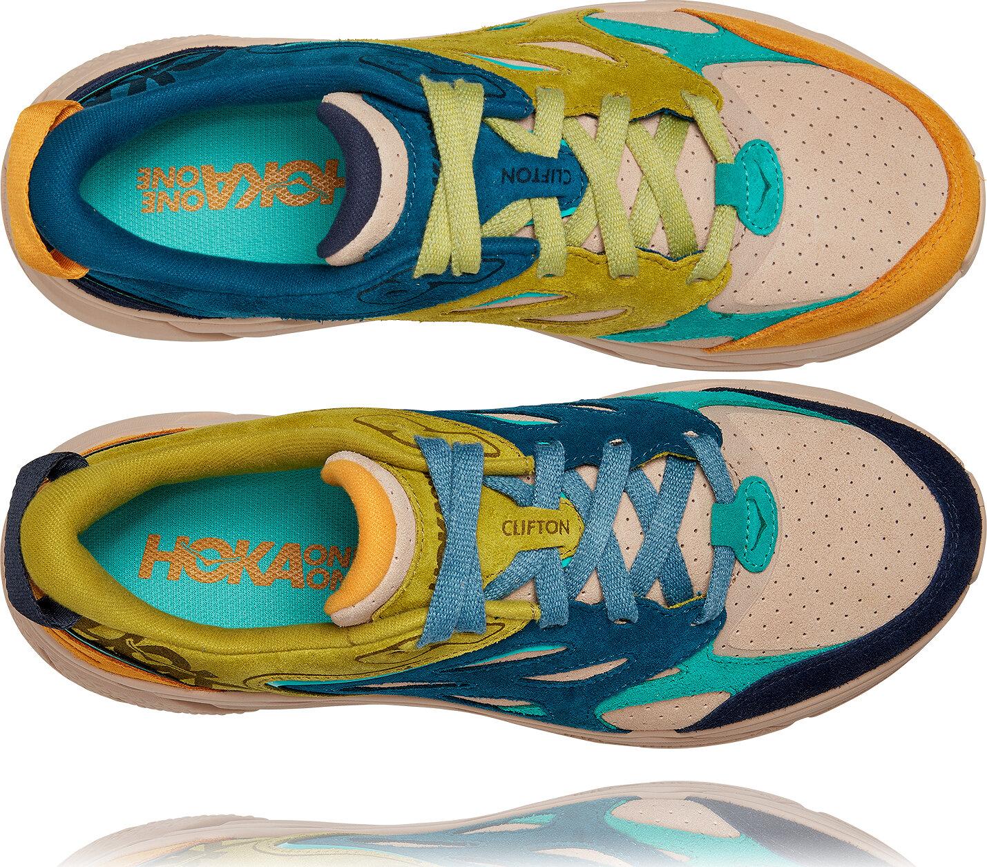 Product gallery image number 3 for product Clifton L Suede Road Running Shoes - Unisex