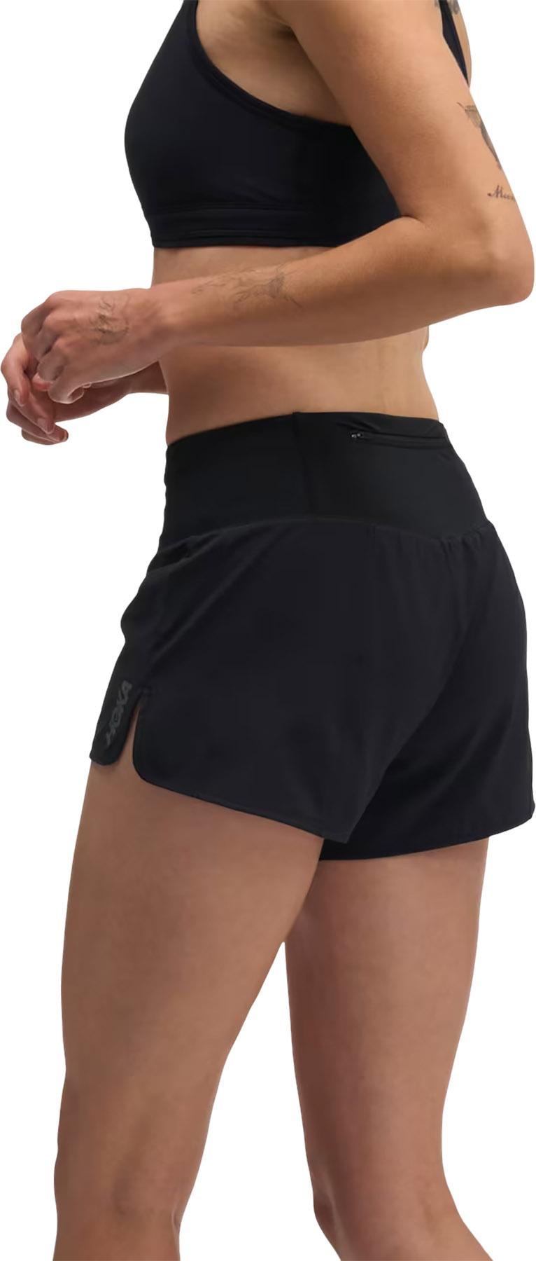 Product gallery image number 3 for product Glide Mid-Rise Brief-Lined Shorts 3.5" - Women's