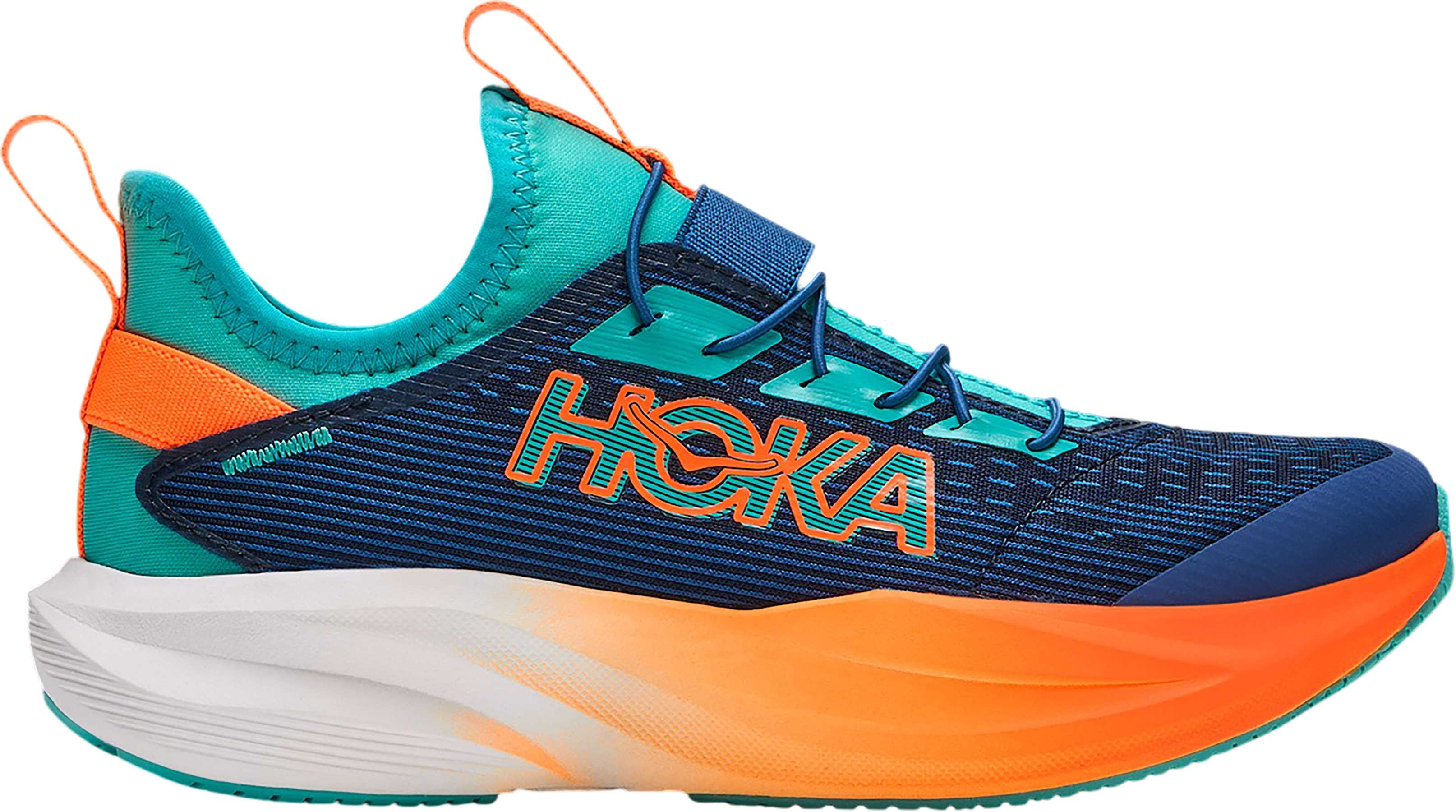 Night Glow Blue - Neon Tangerine