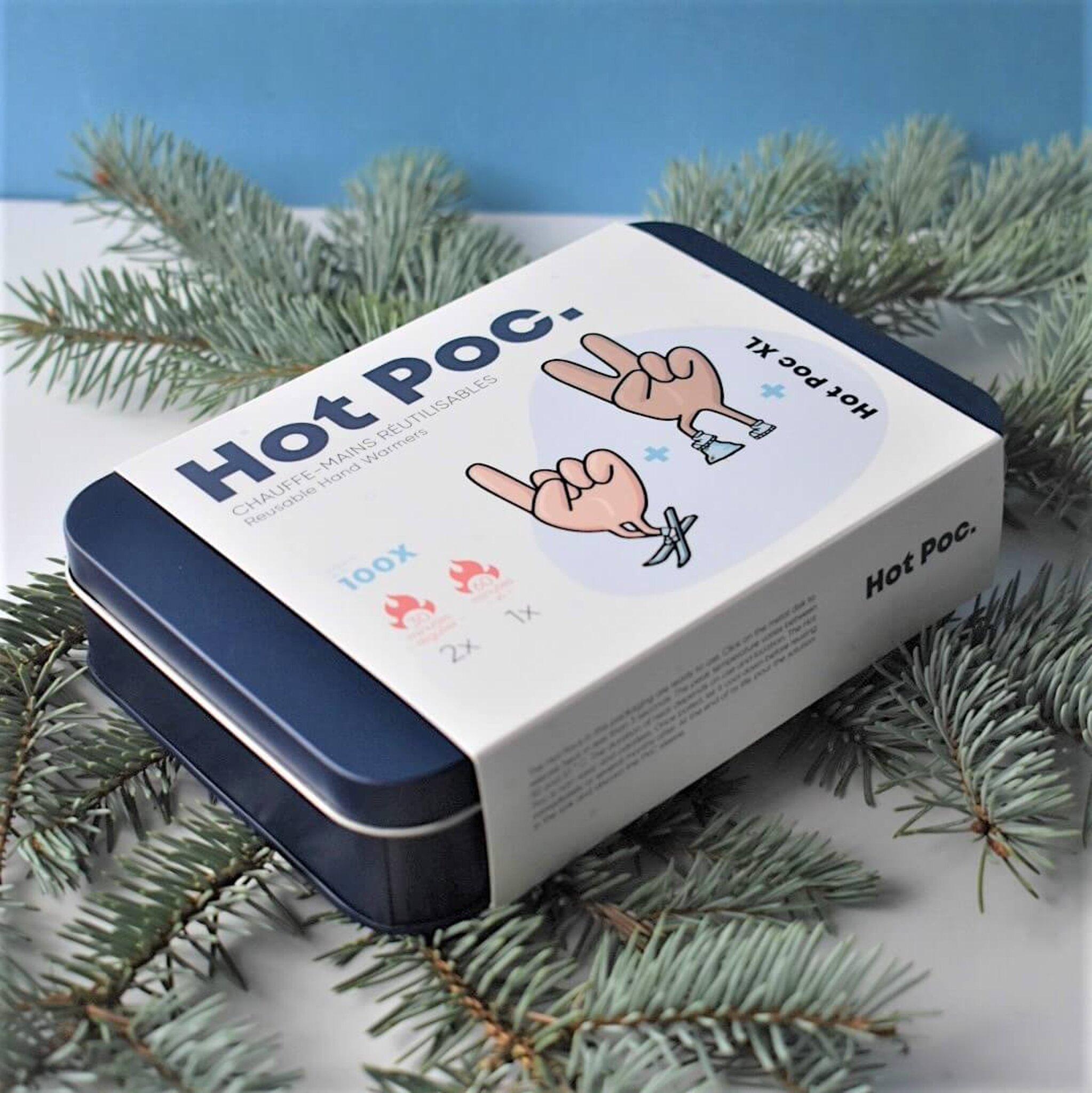 Product gallery image number 2 for product Hot Poc Reusable Hand Warmer Case – 2 regular & 1 XL