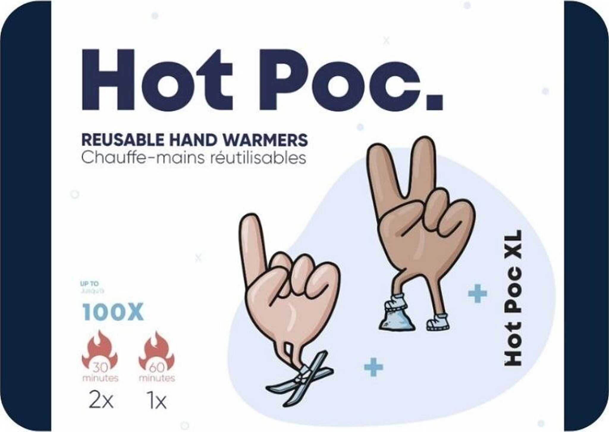 Product image for Eco-Friendly 4-Pack Reusable Hand Warmers