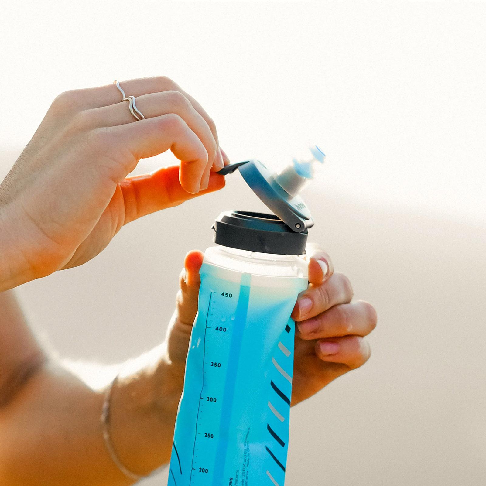 Product gallery image number 3 for product SoftFlask Speed Compressible Hydration Flask for Running Vests 500ml