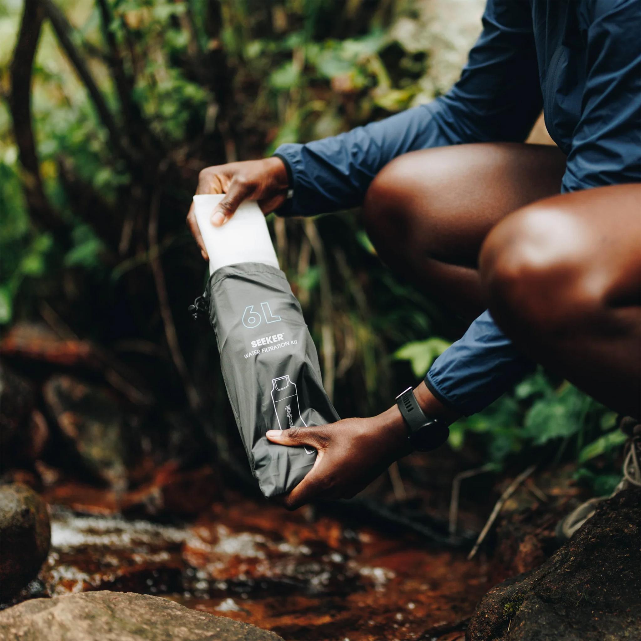 Product gallery image number 8 for product Seeker+ Water Storage Bag with Add-on Filtration 6L