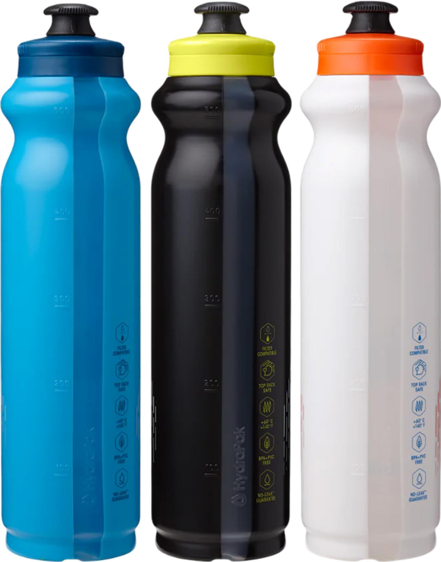 Product gallery image number 3 for product Tempo 3-Pack Running Water Bottle 525ml
