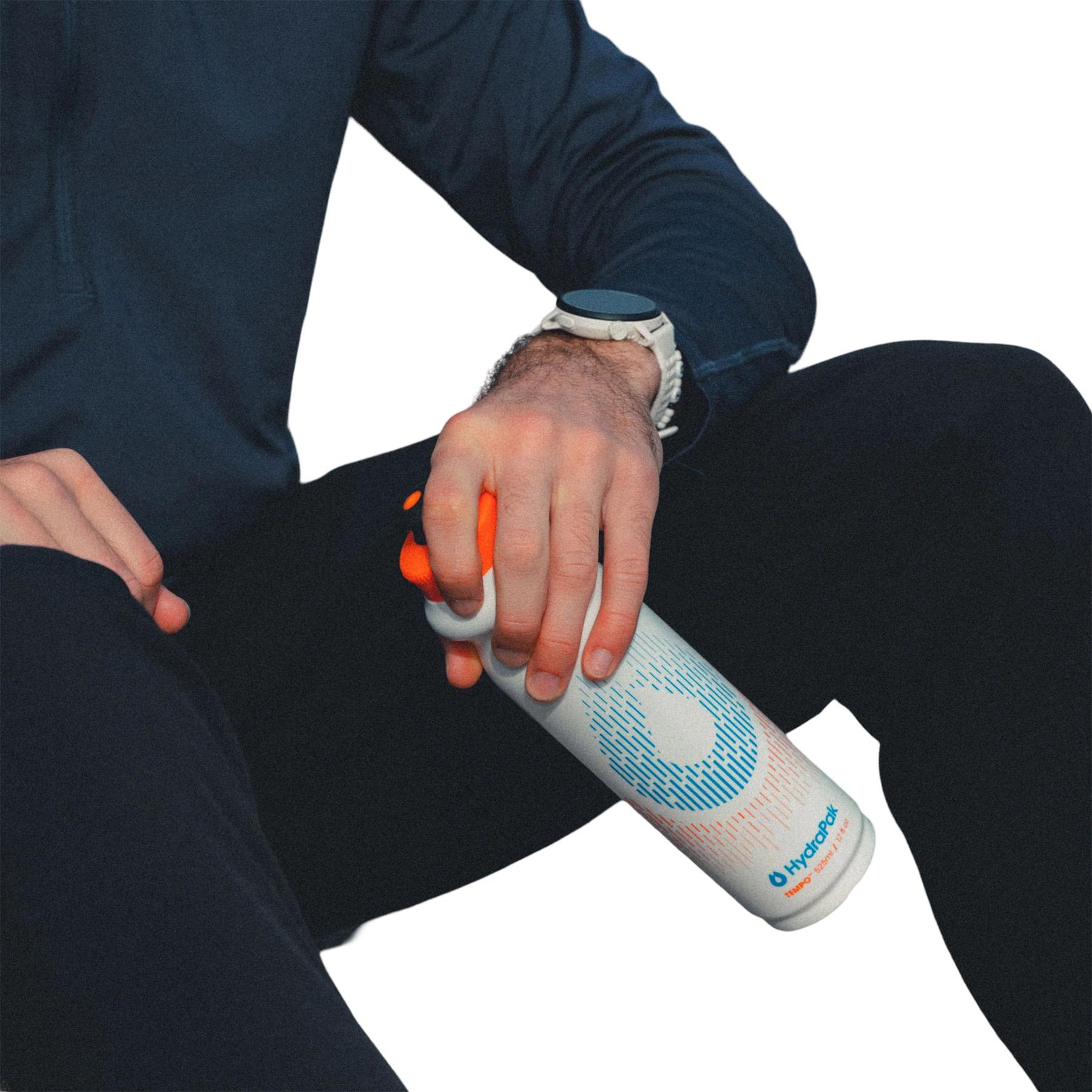 Product gallery image number 4 for product Tempo 3-Pack Running Water Bottle 525ml