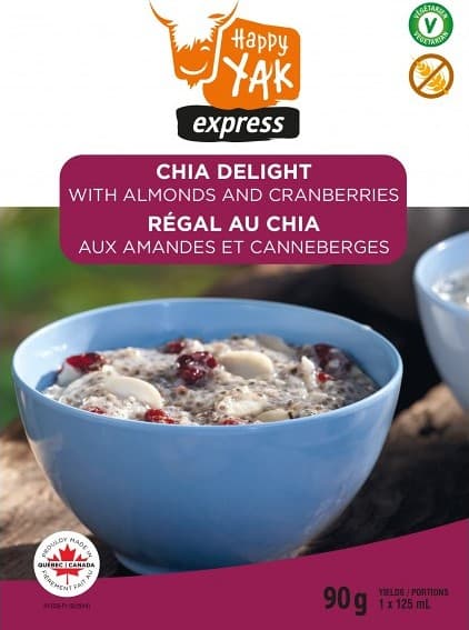 Product gallery image number 2 for product Chia delight with almonds and cranberries