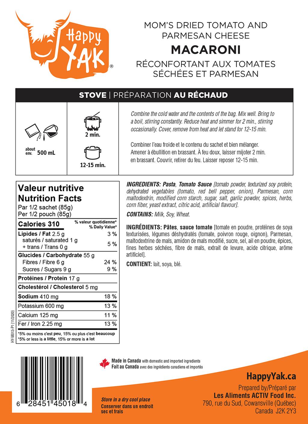 Product gallery image number 2 for product Macaroni in Spicy Tomato Sauce