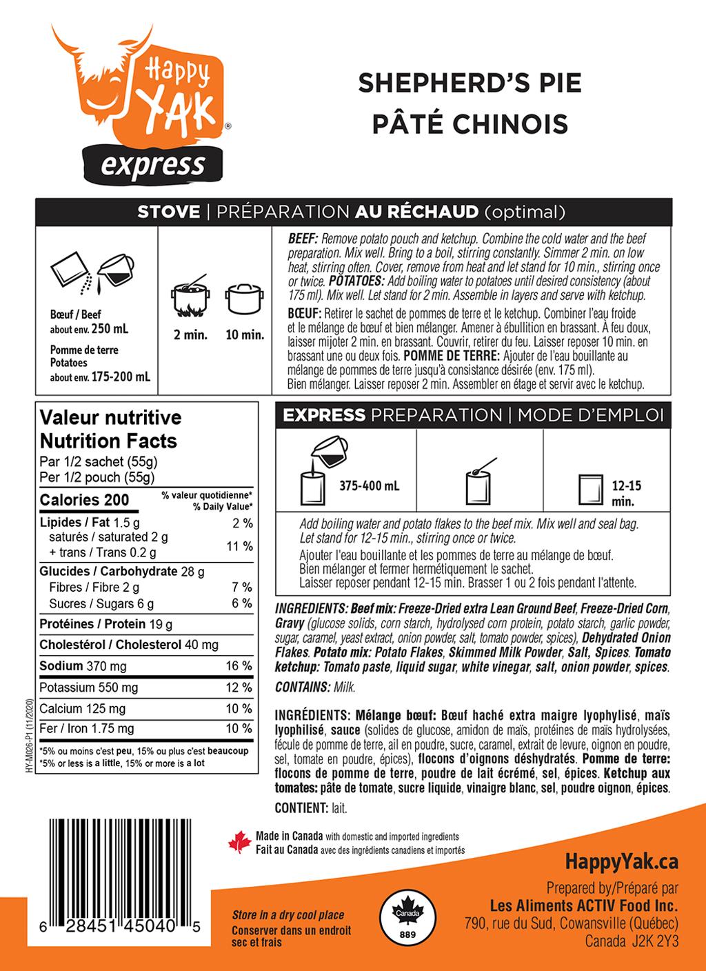 Numéro de l'image de la galerie de produits 3 pour le produit Paté Chinois