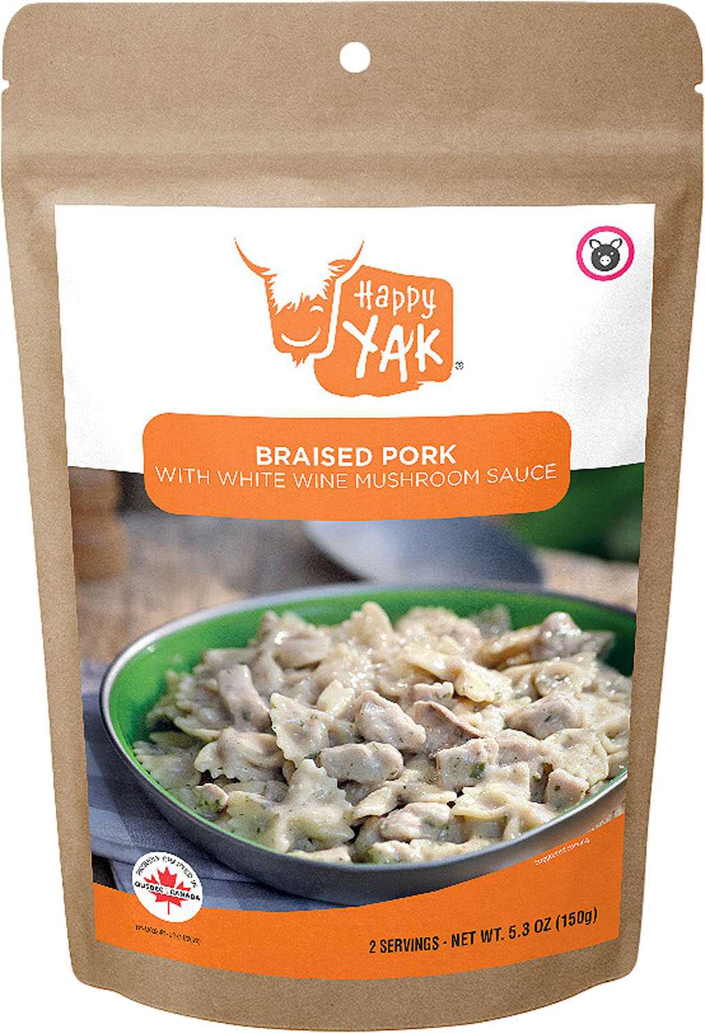 Product image for Braised Pork with Mushroom and White Wine Sauce