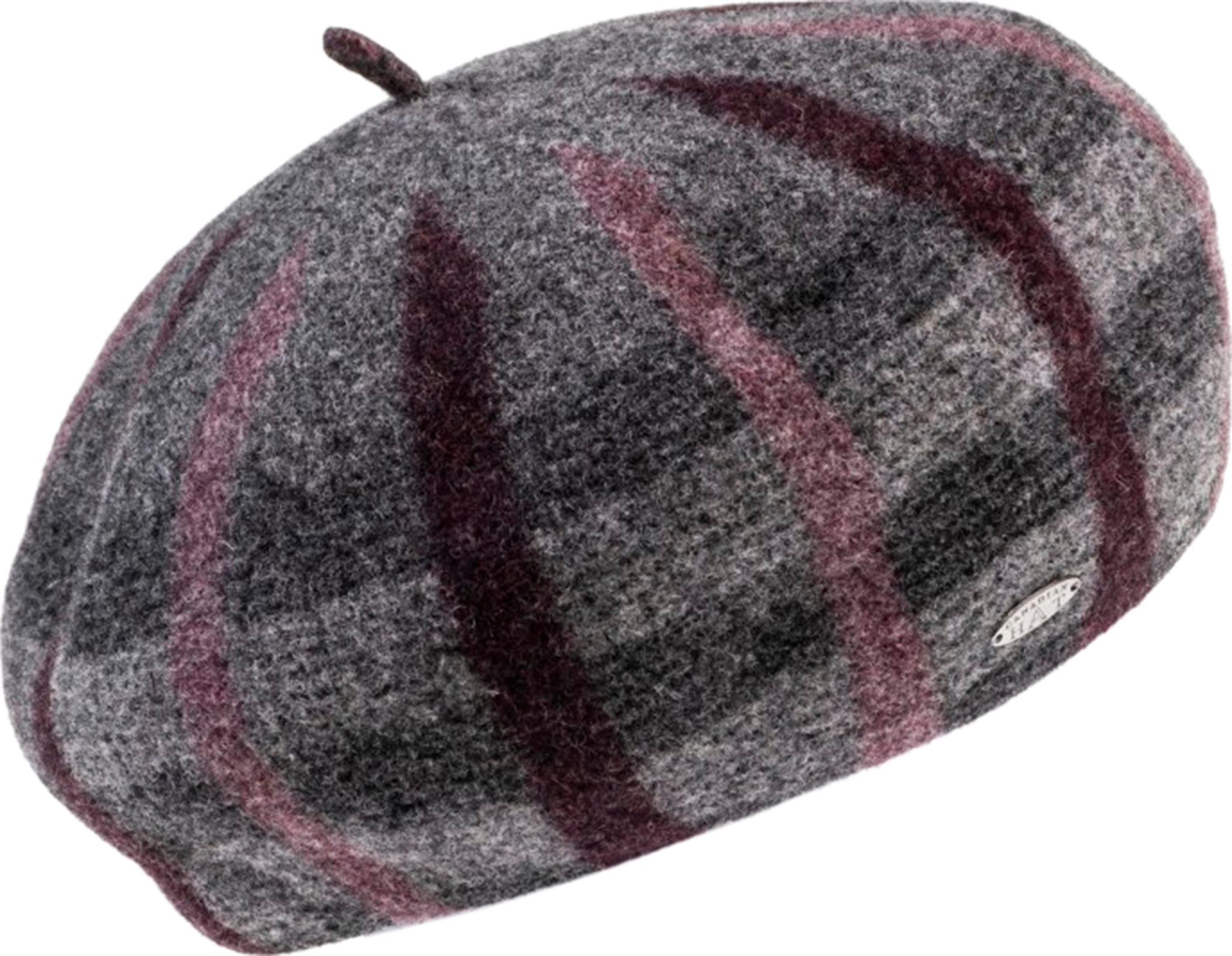 Product gallery image number 1 for product Brianna Plaid Beret Hat - Women's