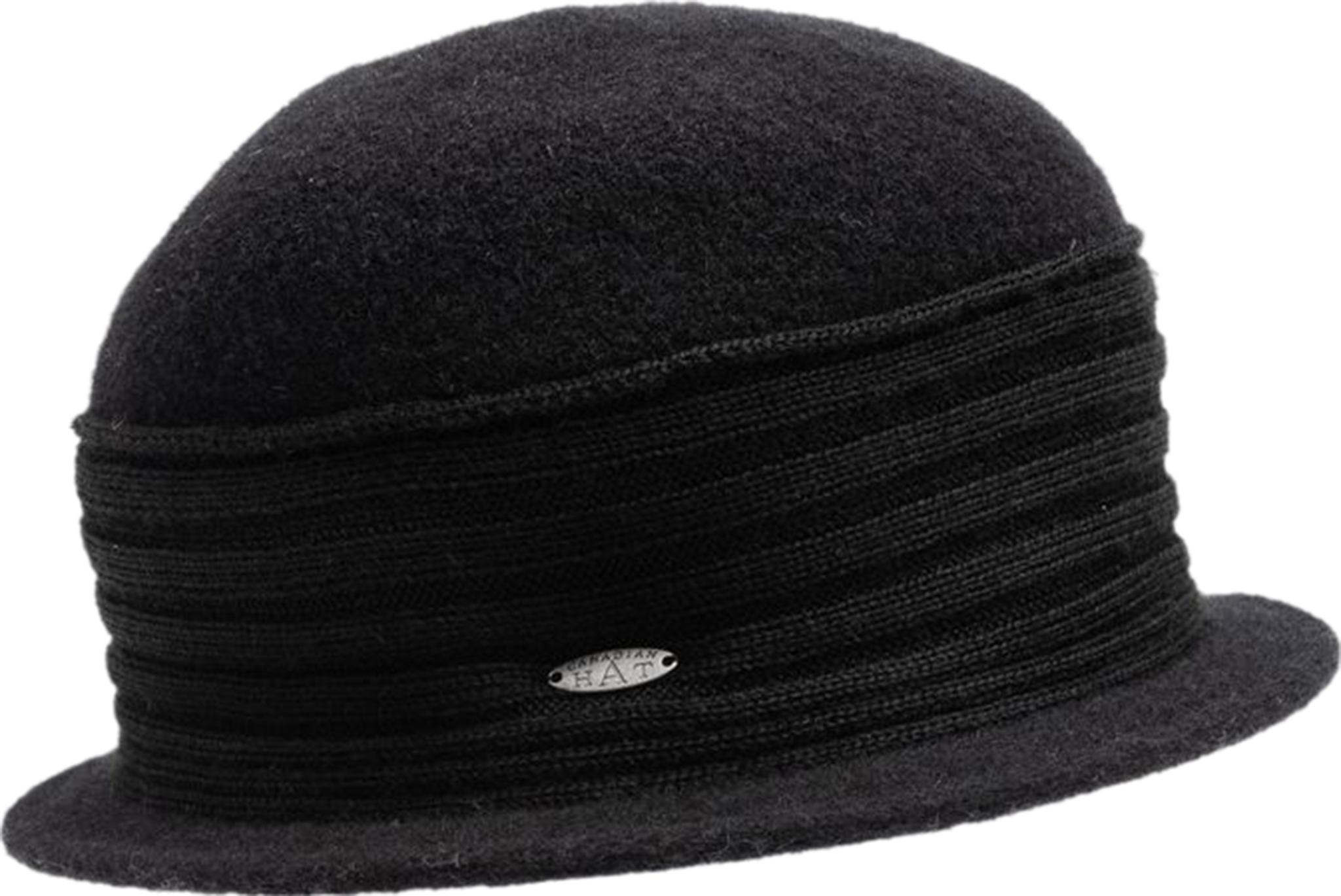 Product image for Chapeau cloche en laine douce Clara - Femme