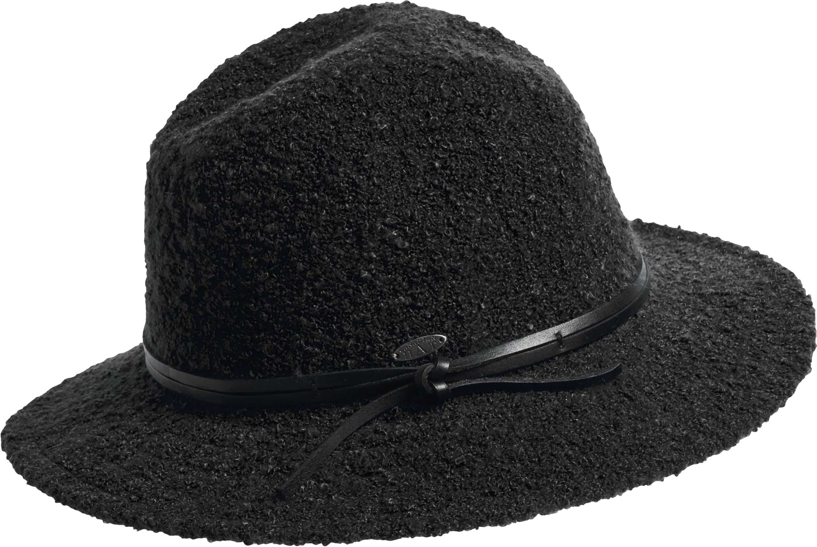 Product image for Floy Textured Fedora with Leather Cord - Unisex