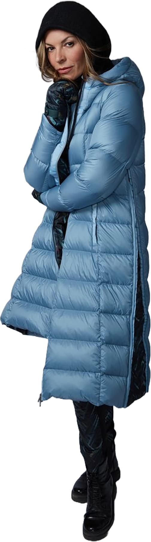 Product gallery image number 2 for product Long A-Line Down Coat - Women's