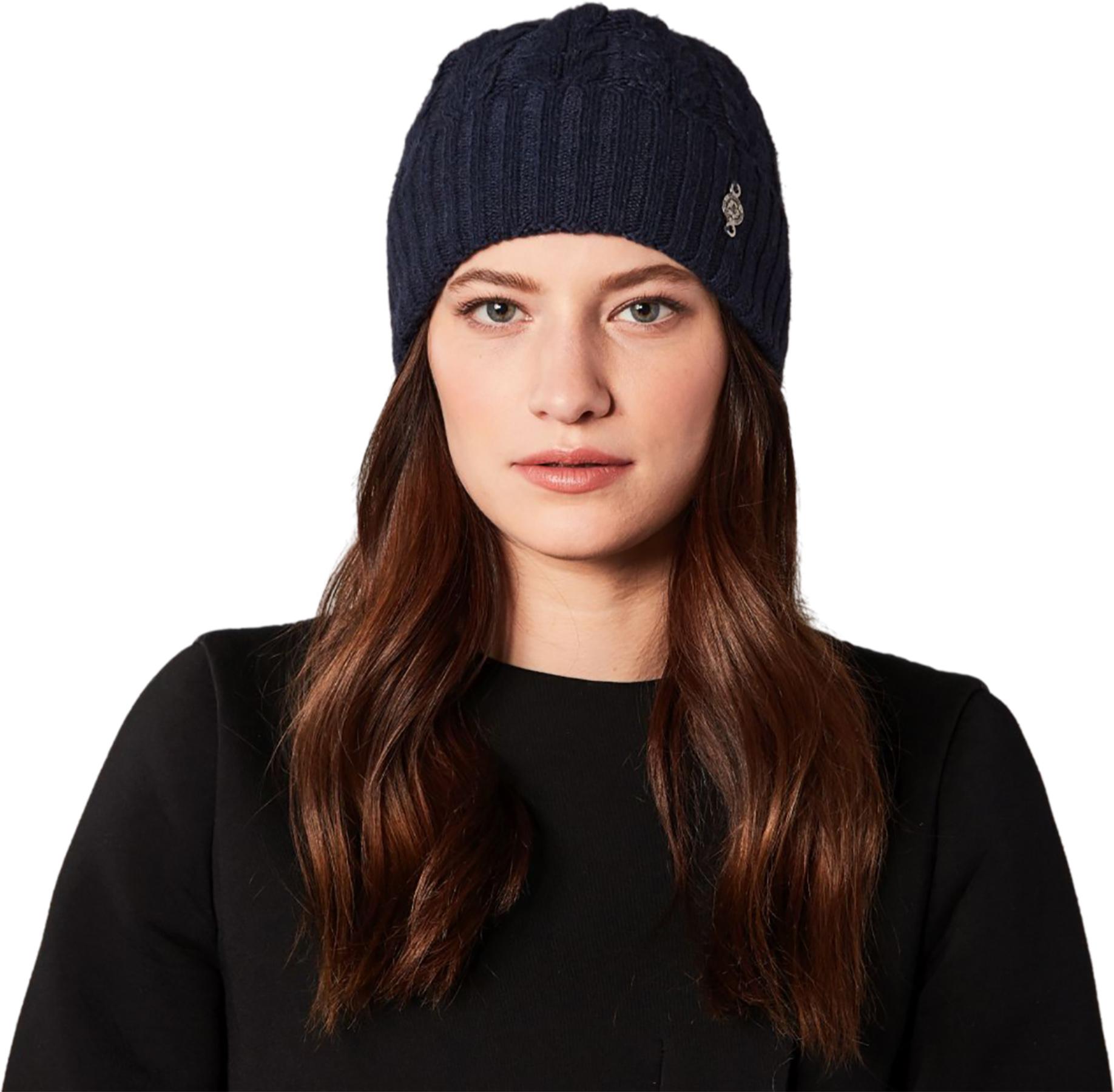 Numéro de l'image de la galerie de produits 2 pour le produit Tuque en tricot torsadé en cachemire recyclé