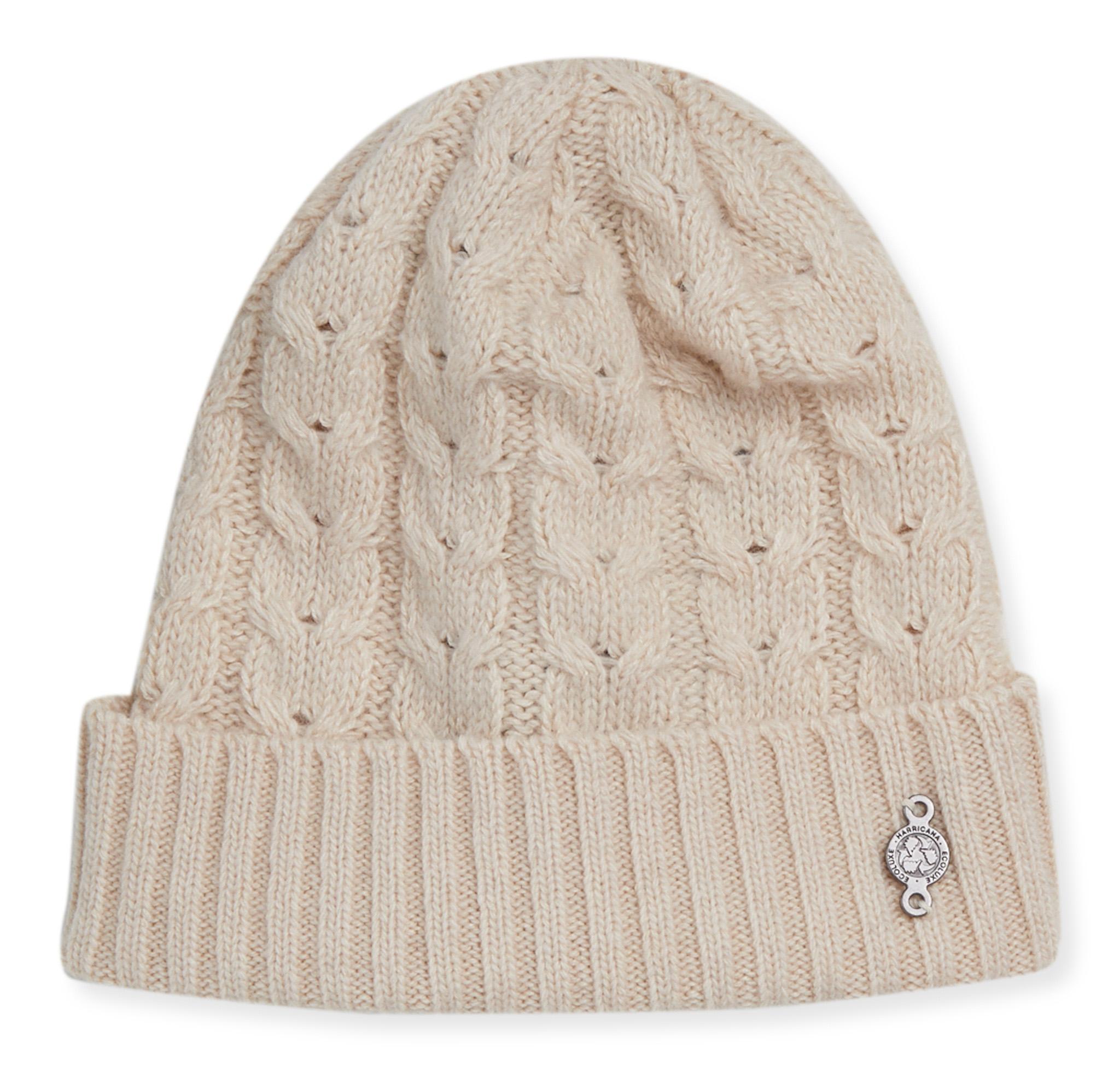 Product gallery image number 1 for product Recycled Cashmere Cable Knit Beanie