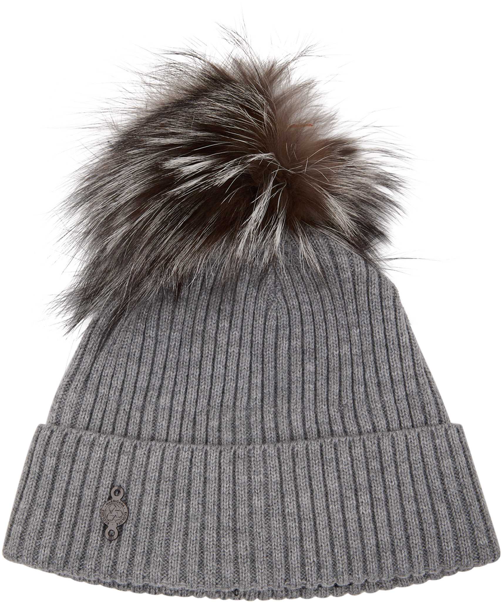 Image de produit pour Tuque canadien basique avec pompon en fourrure recyclée