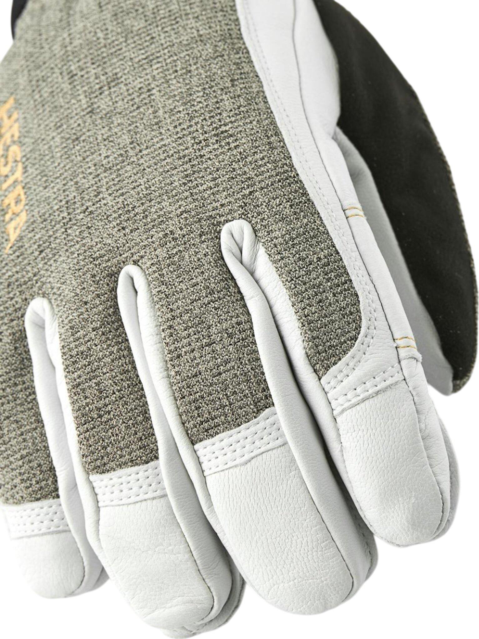 Product gallery image number 5 for product Army Leather Gore-Tex Short Gloves