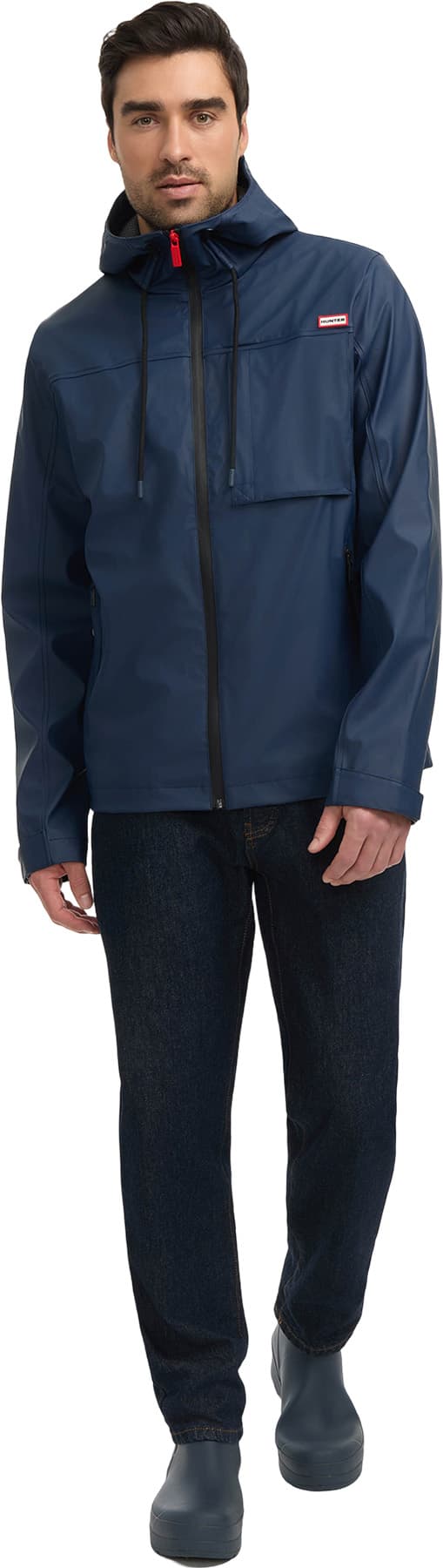 Product gallery image number 5 for product Mill 2.0 Rubberized Waterproof Rain Jacket - Men's